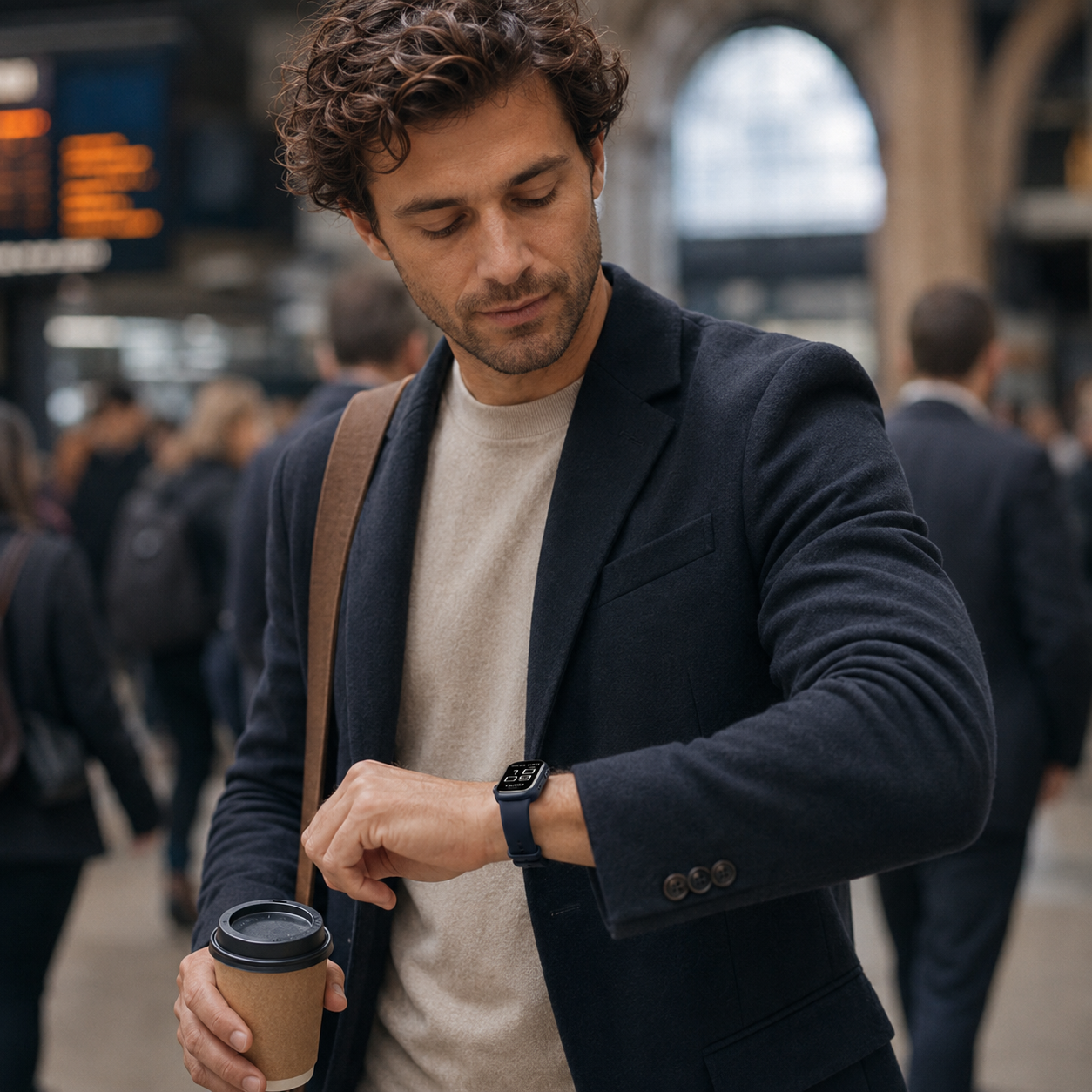 Nordspur | PulseTrack One Smartwatch | 7 Tage Akku & Schnellladung