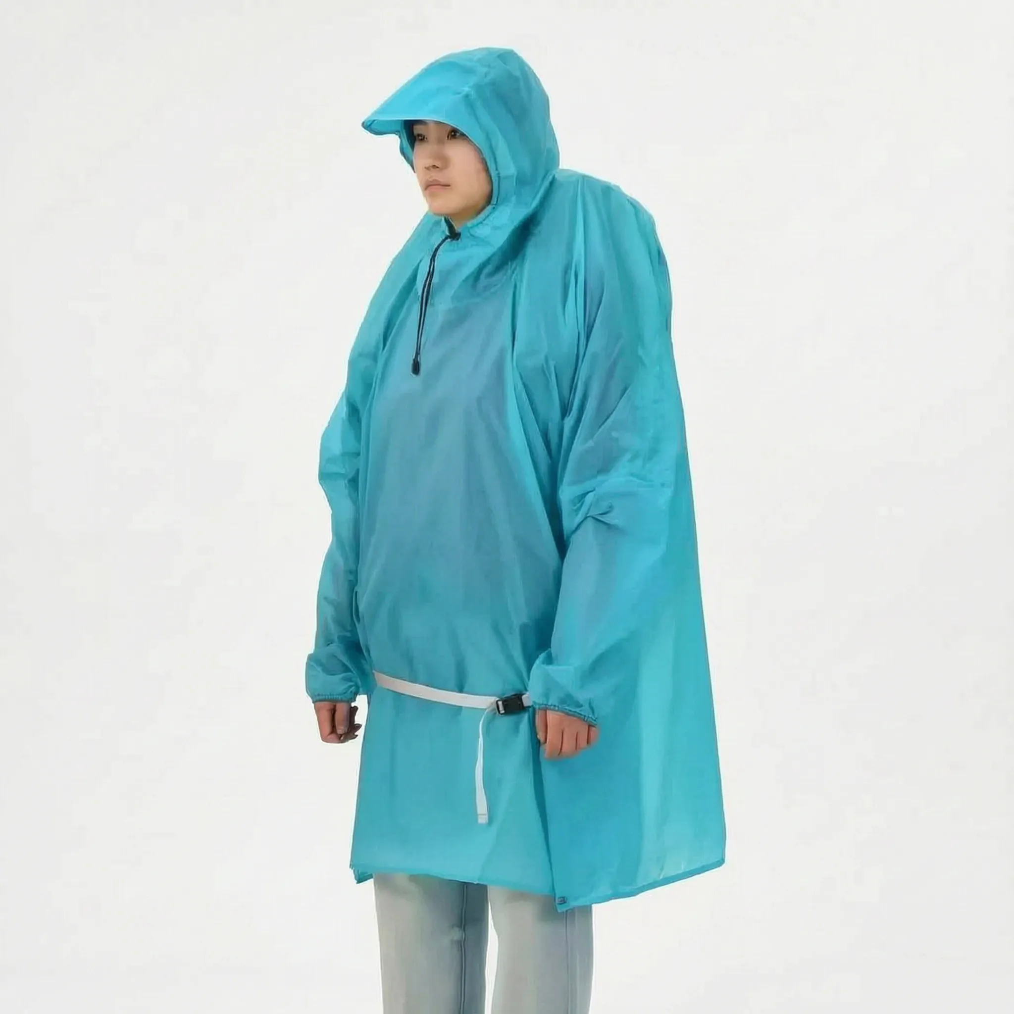 Nordspur | RainGuard Leichter Regenponcho Mit Ärmeln