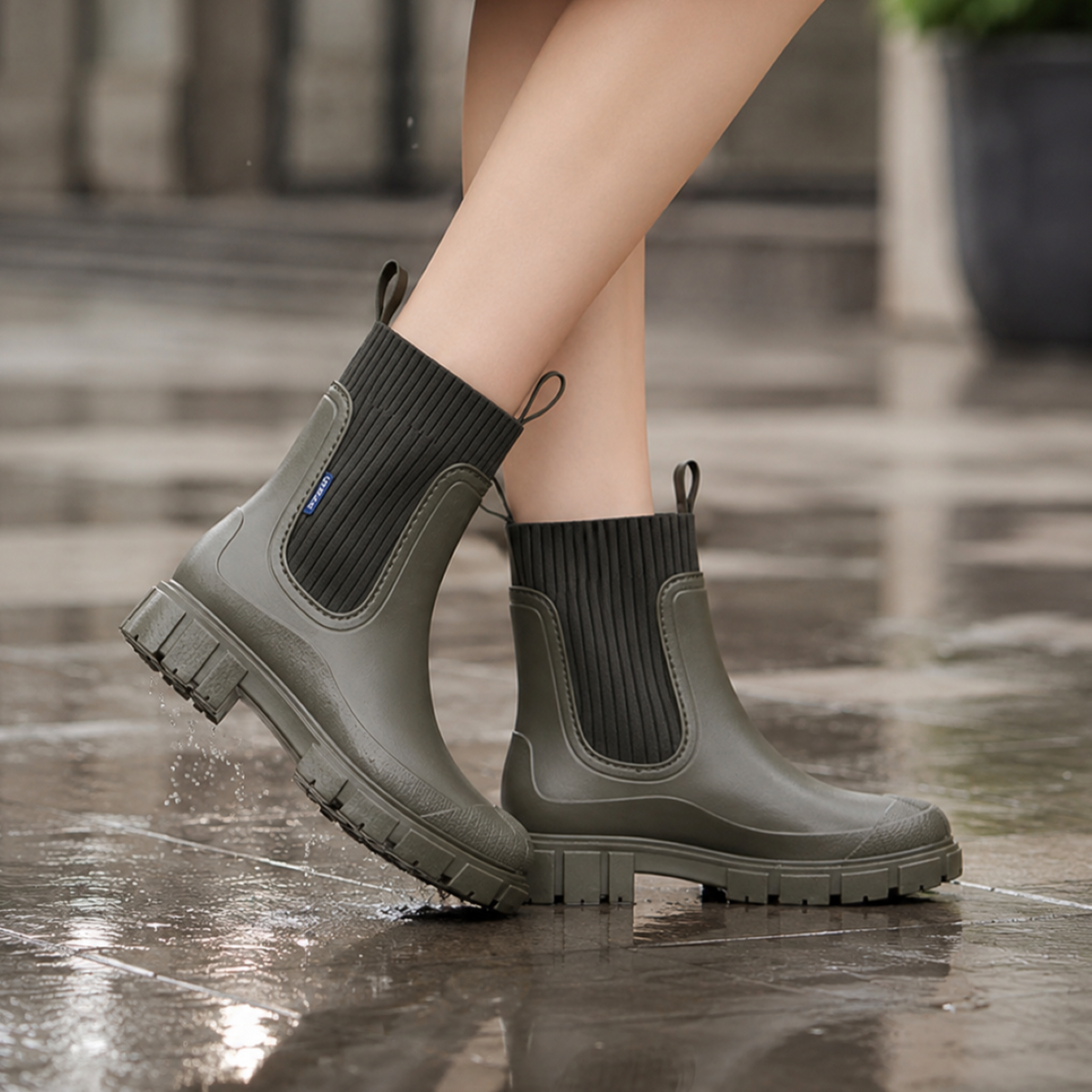 Nordspur | Wasserdichte Chelsea Regenstiefel