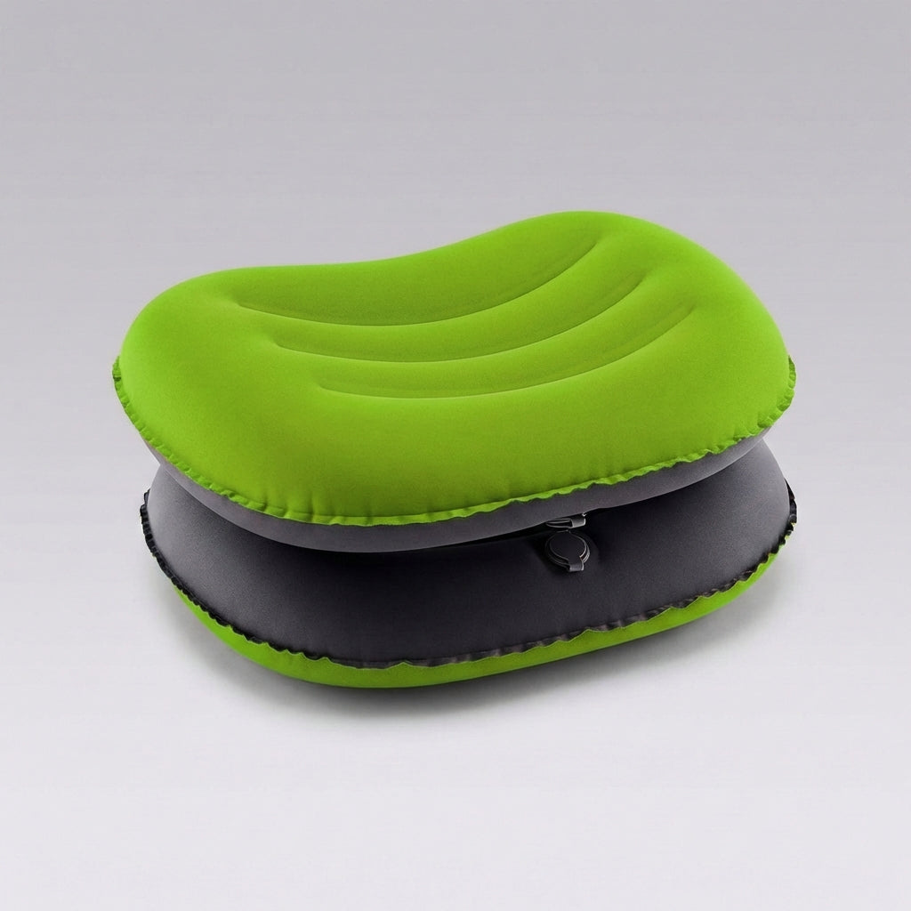 Aufblasbares Reisekissen ergonomisch wasserfest kompakt