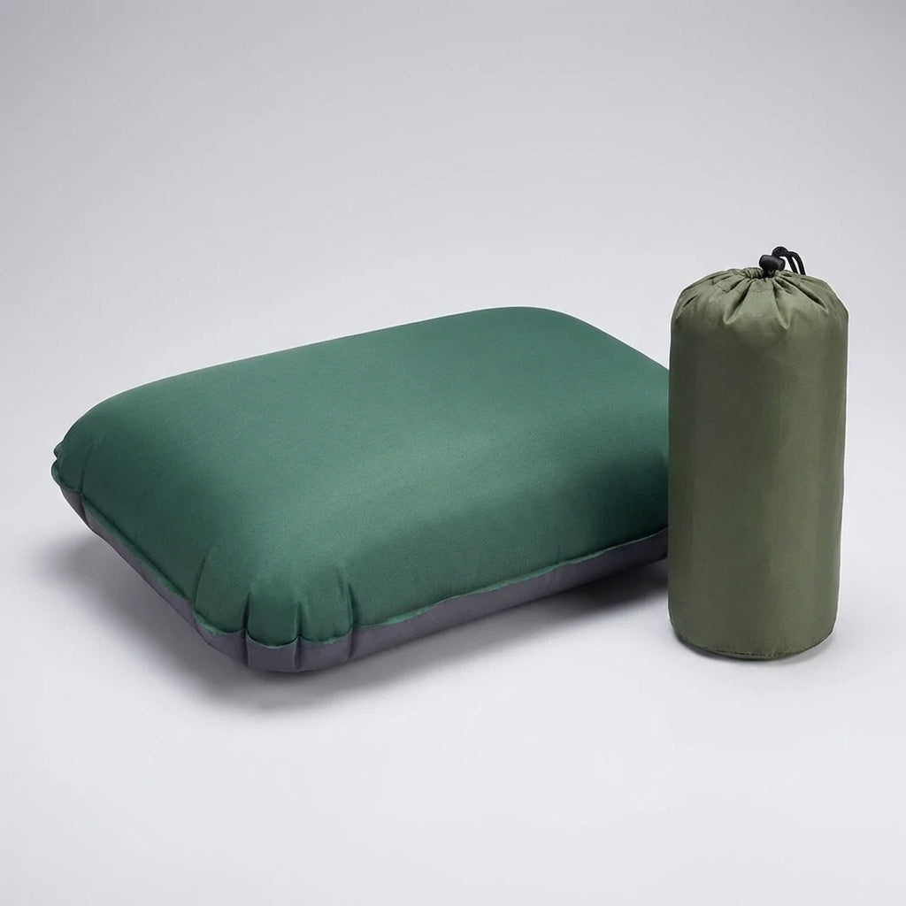 Ultraleichtes Campingkissen selbstaufblasbar mit ergonomischer Stütze