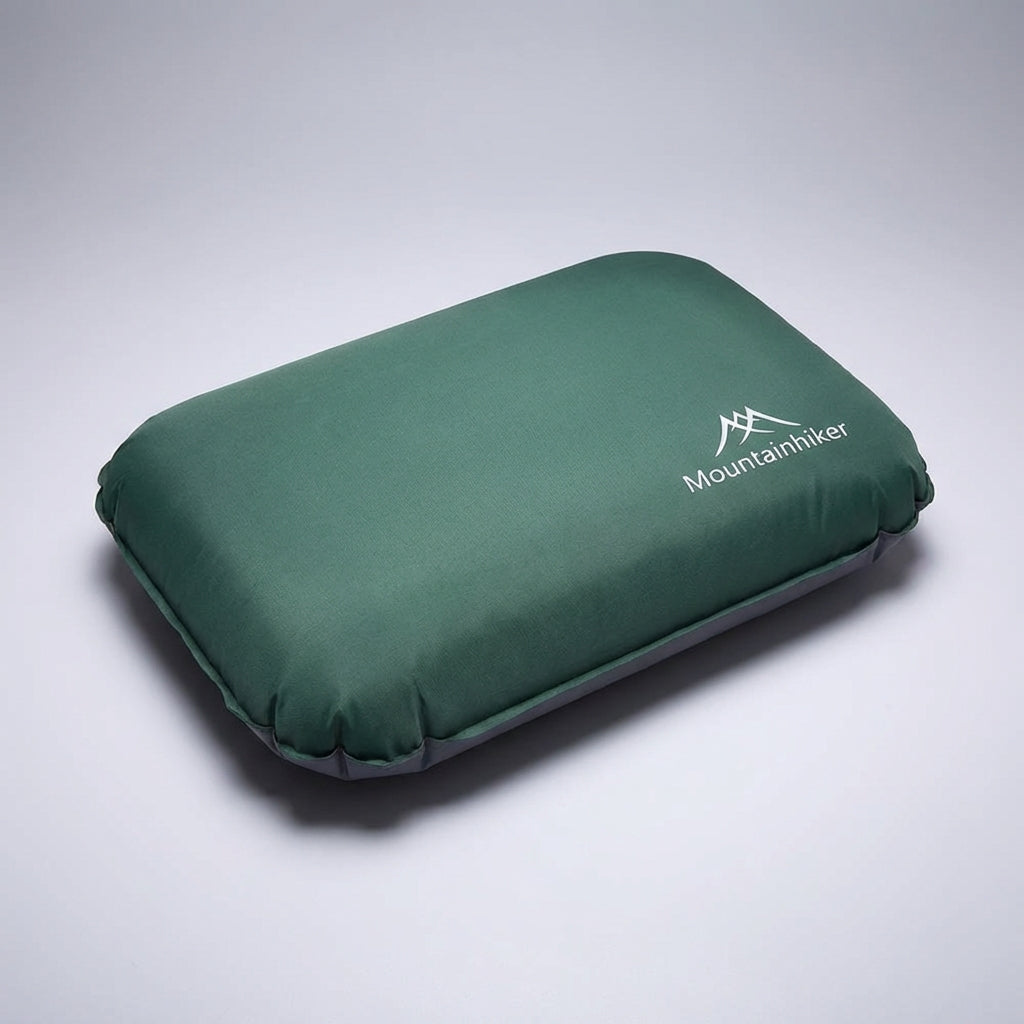 Ultraleichtes Campingkissen selbstaufblasbar mit ergonomischer Stütze
