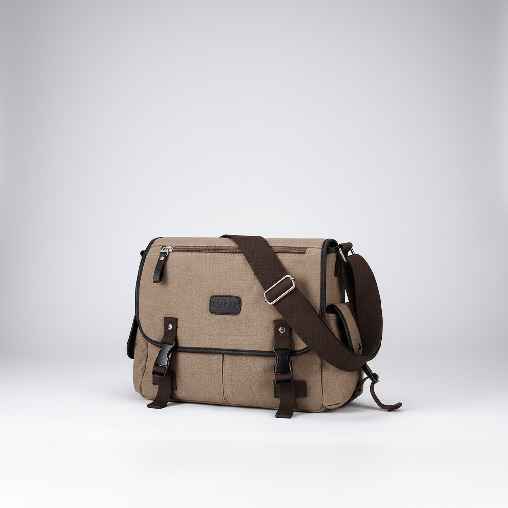 Nordspur | Retro Canvas Messenger Bag