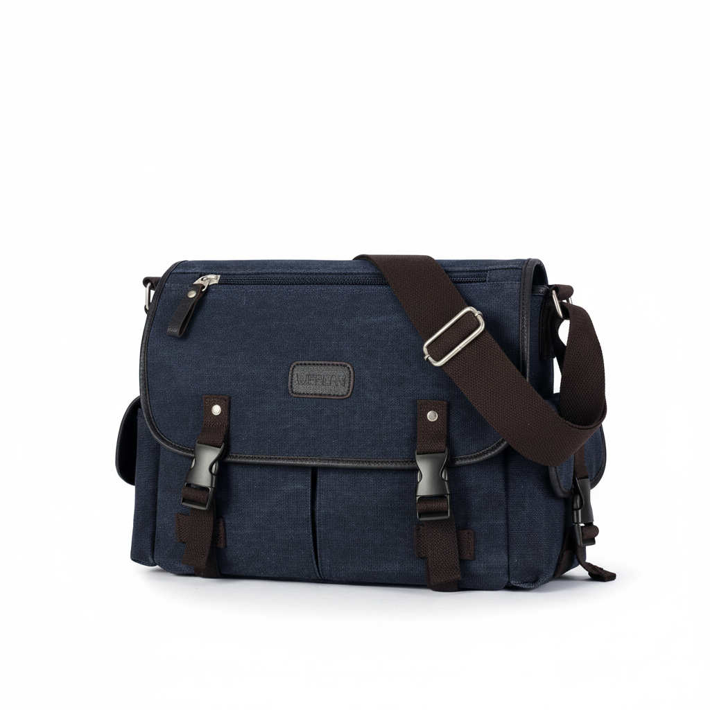 Nordspur | Retro Canvas Messenger Bag