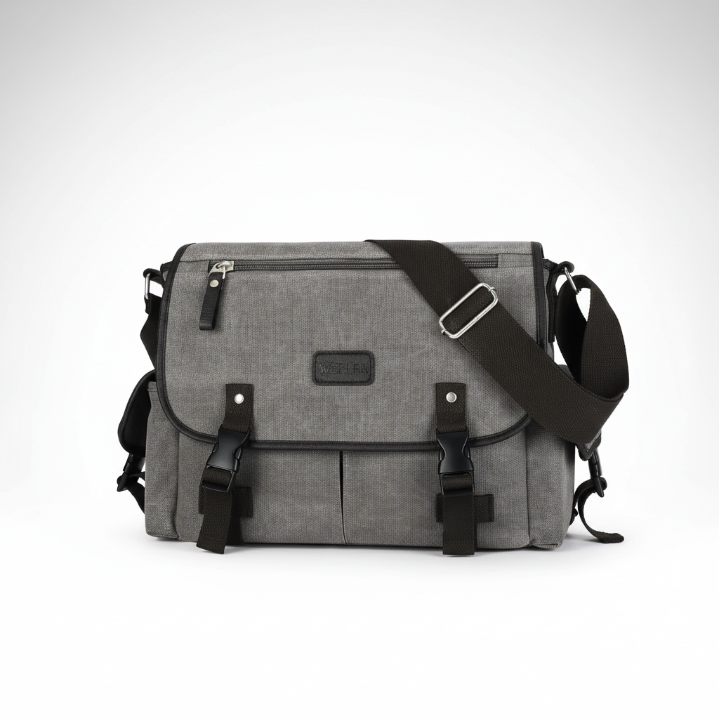 Nordspur | Retro Canvas Messenger Bag