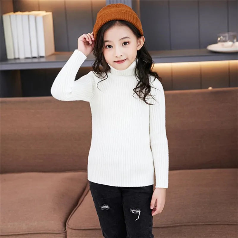 Nordspur | Rib Knit Cotton Turtleneck