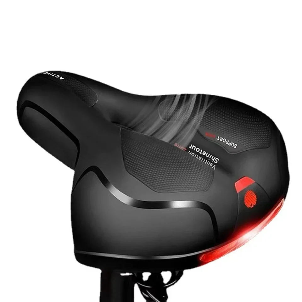 Ergonomischer Fahrradsattel mit Polsterung und Stoßdämpfung