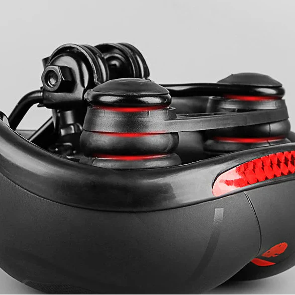 Ergonomischer Fahrradsattel mit Polsterung und Stoßdämpfung