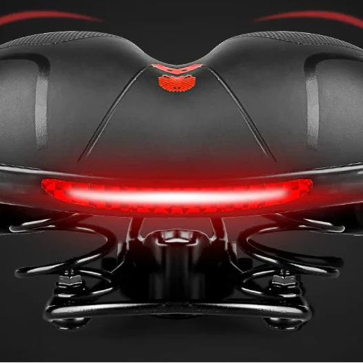 Ergonomischer Fahrradsattel mit Polsterung und Stoßdämpfung