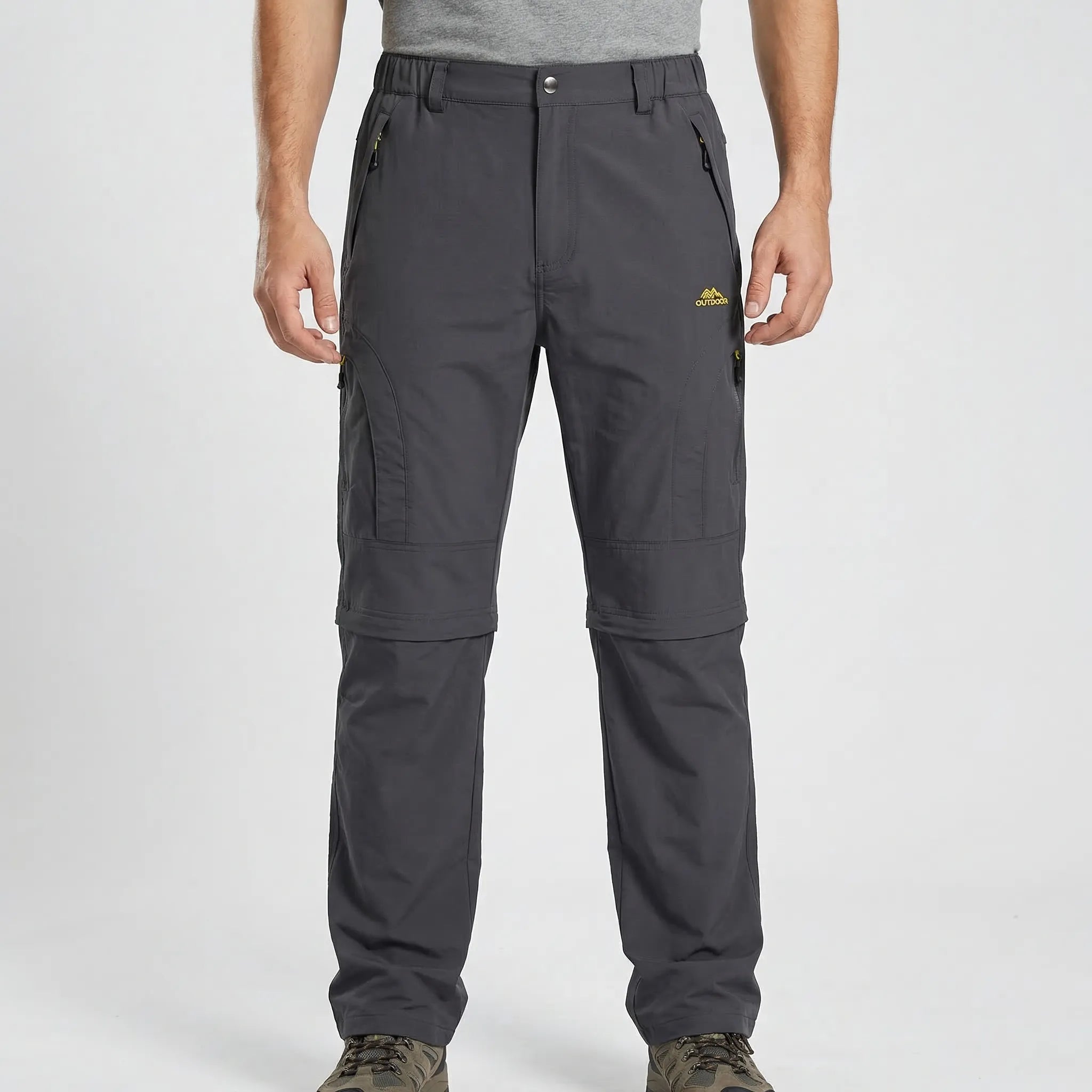 Zip-Off Wanderhose für Herren, schnelltrocknend und robust