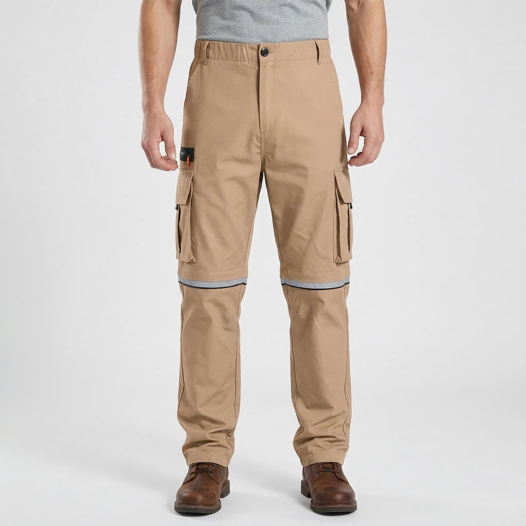 Herren Cargo-Hose mit abzippbaren Beinen für Outdoor-Aktivitäten