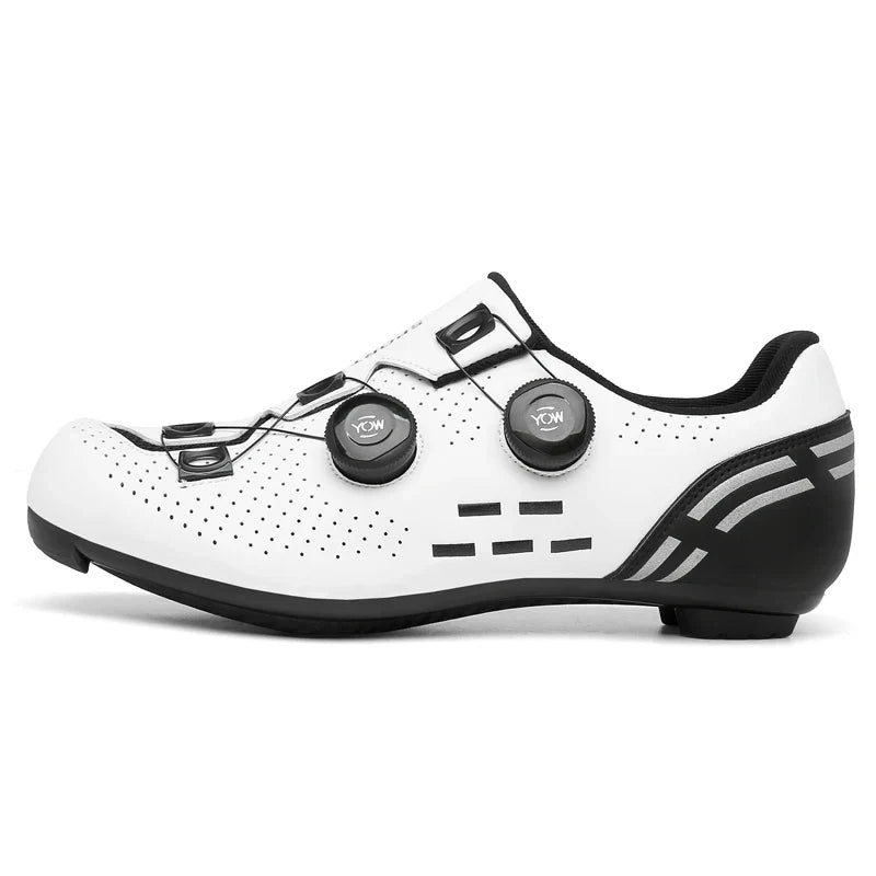 Rennrad-Schuh mit Drehverschluss atmungsaktiv Shimano-kompatibel