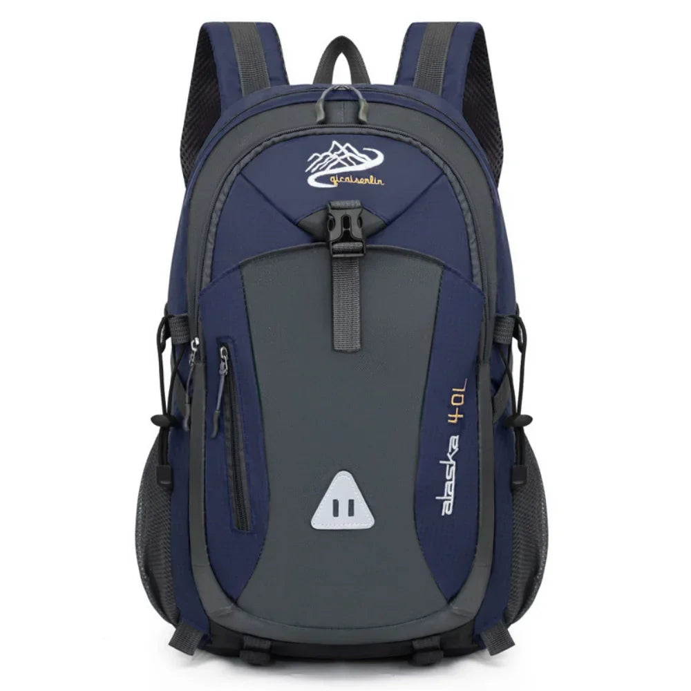 Wanderrucksack mit mehreren Fächern wasserabweisendes Nylon