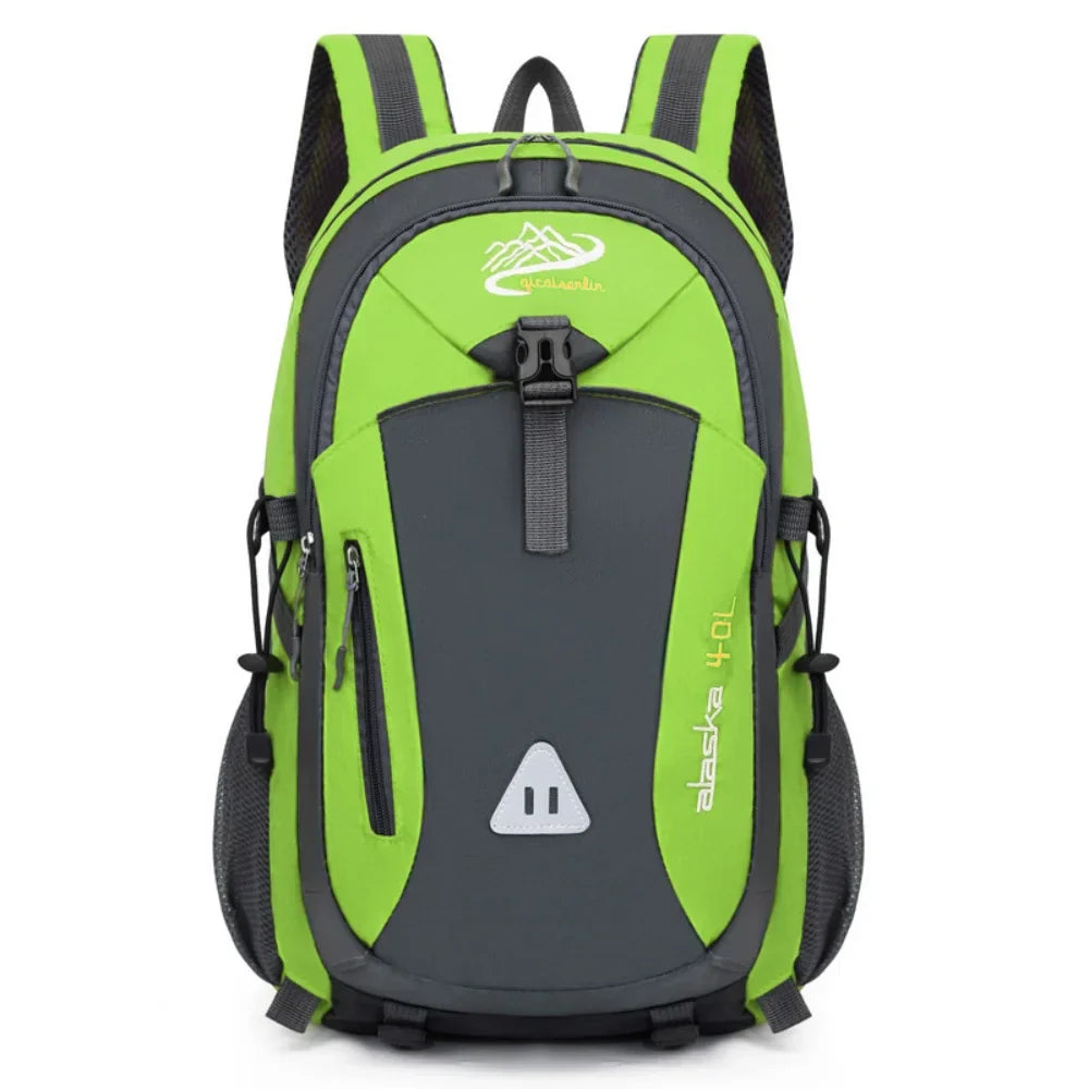 Wanderrucksack mit mehreren Fächern wasserabweisendes Nylon