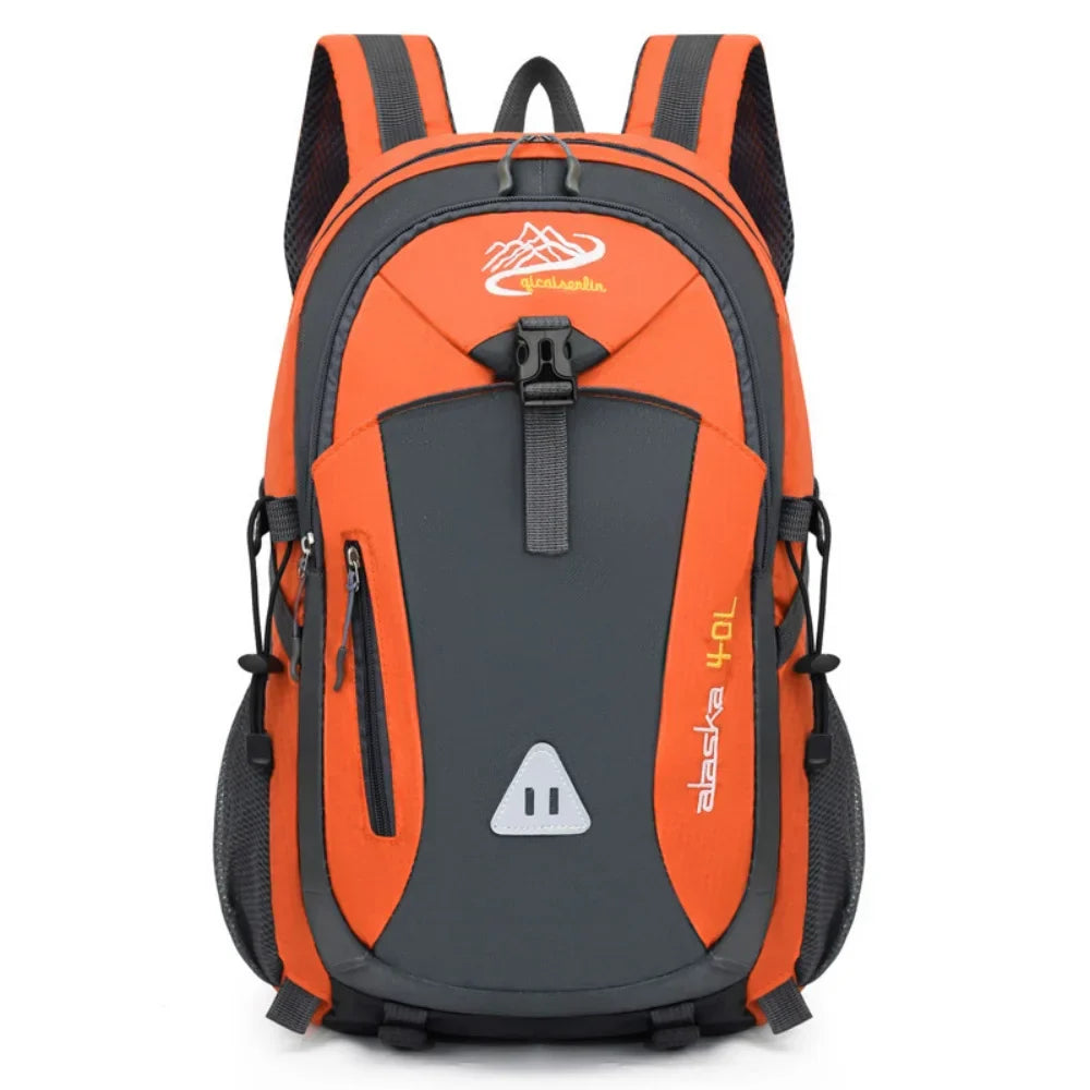 Wanderrucksack mit mehreren Fächern wasserabweisendes Nylon