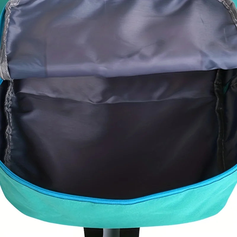 Süßer Cartoon-Roboter-Rucksack mit besticktem Design und gepolsterten Trägern