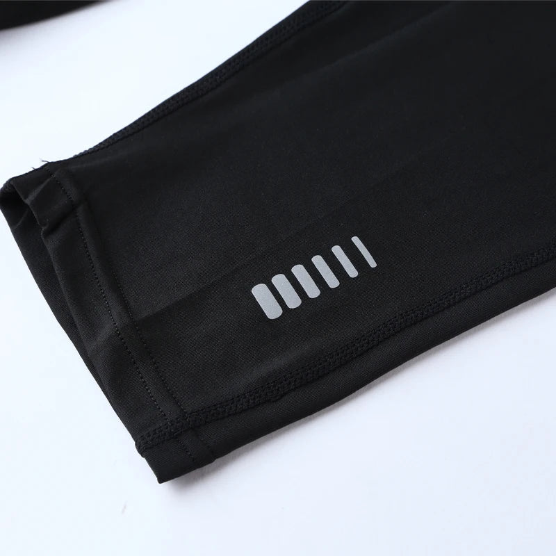 Herren Laufshorts Kompression integrierte Tights Reißverschlusstasche