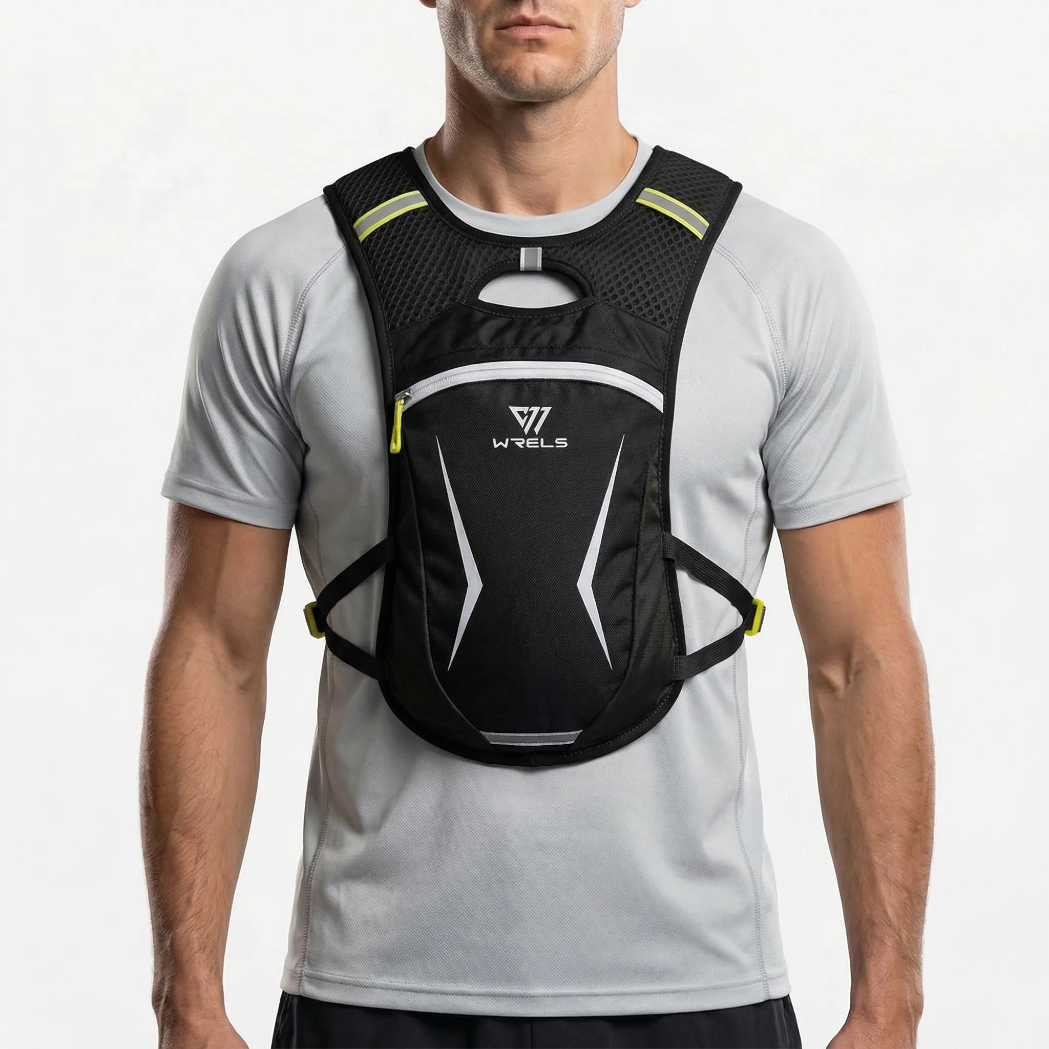 Lauf-Hydrationsweste 5L atmungsaktiv mit Mesh-Rückenteil