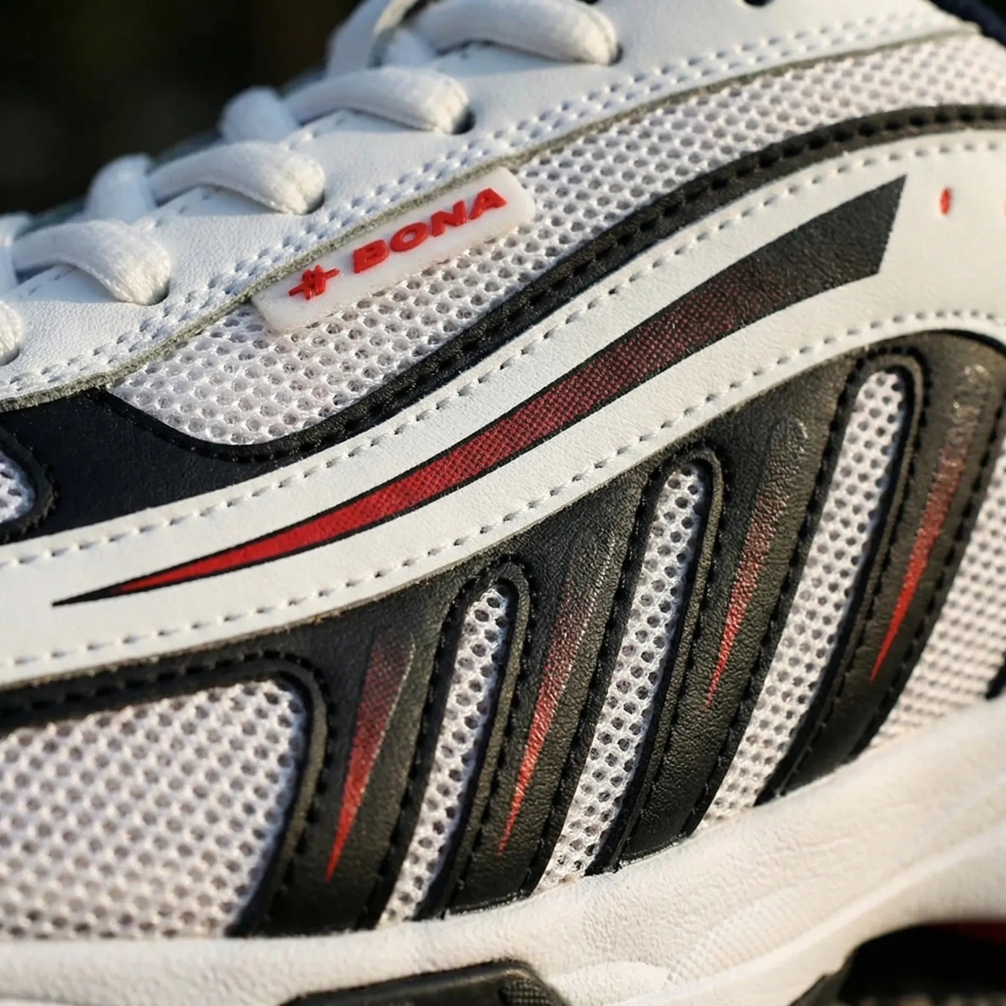 Herrenlaufschuhe atmungsaktiv mit Mesh-Obermaterial und Gummisohle