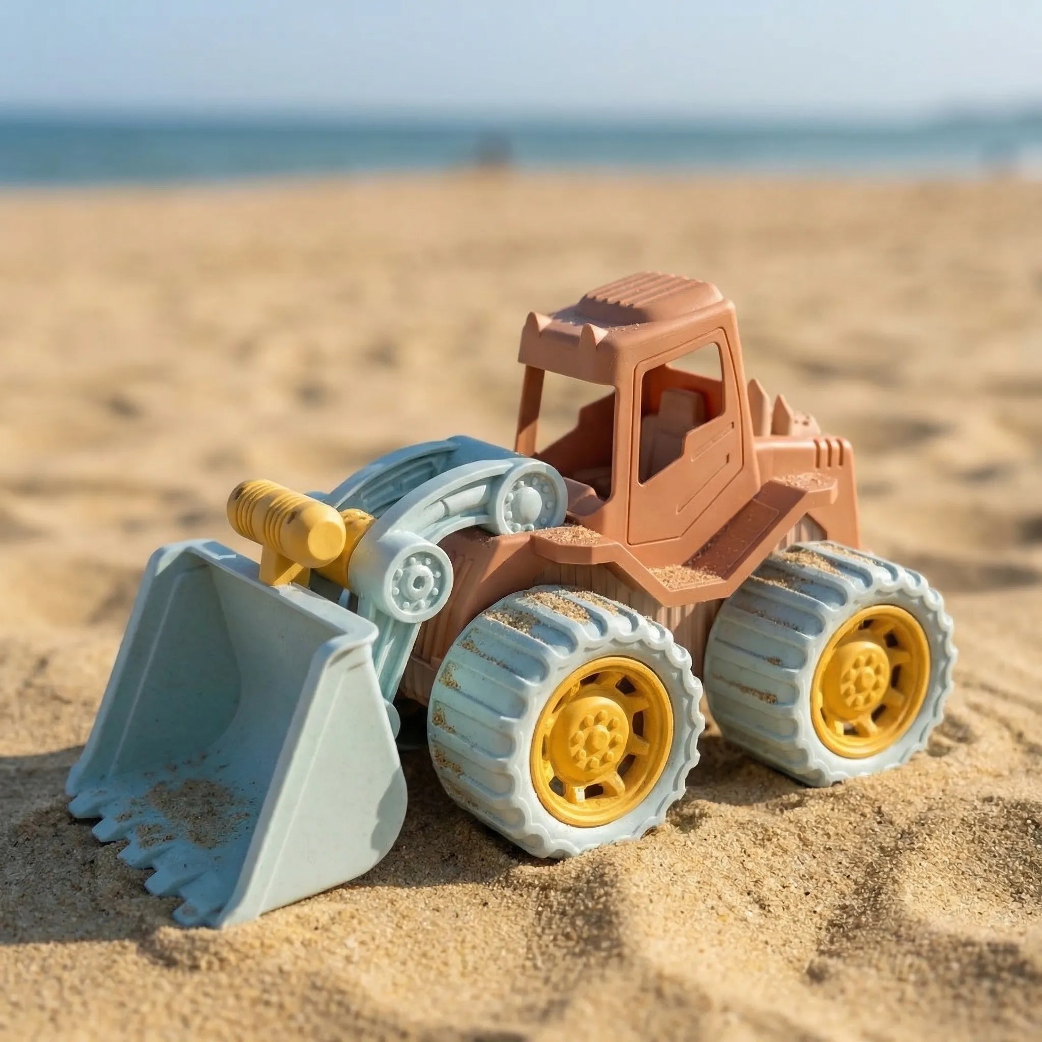 Kinder Sandbagger Spielzeug mit beweglicher Schaufel für Strand und Sandkasten