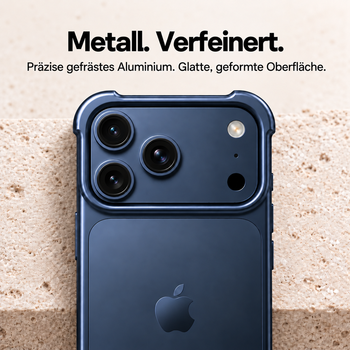 Nordspur | Schlanke Aluminium-iPhone-Bumper-Hülle – Stoßfeste Minimalistische Schutzhülle