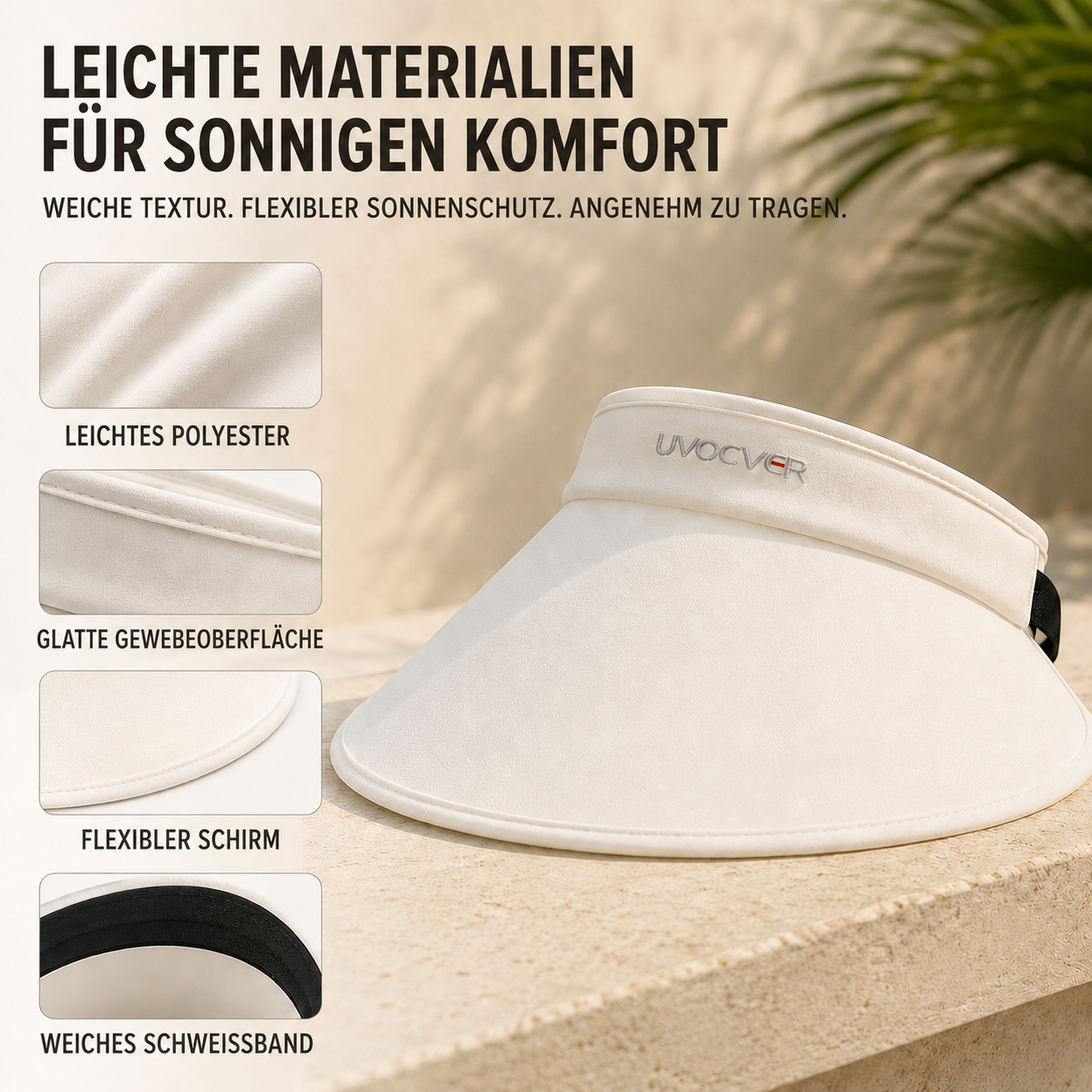Nordspur | ShadeLuxe Breite Krempe Sonnenvisier