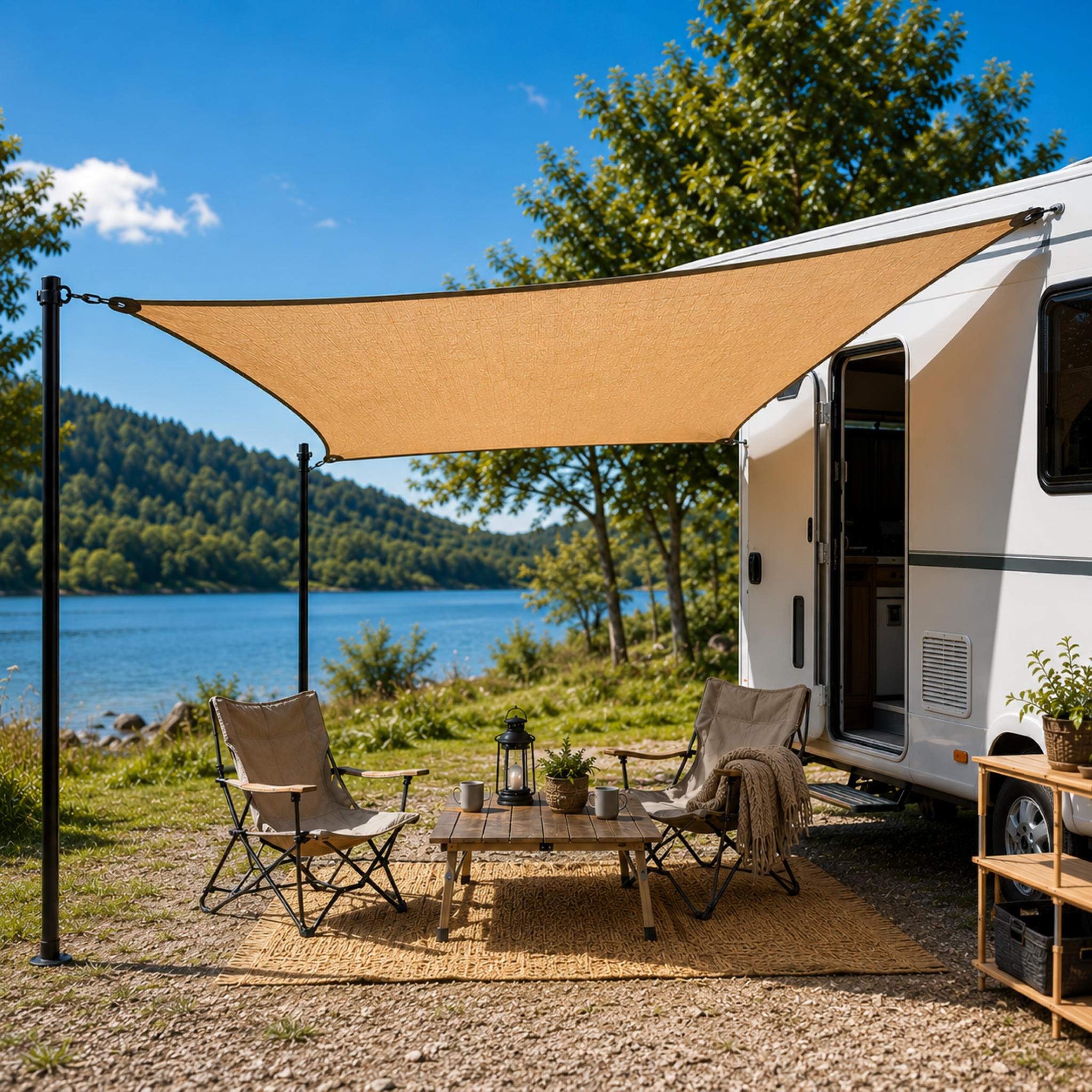 Nordspur | Shadevera Schweres Sonnenschutznetz