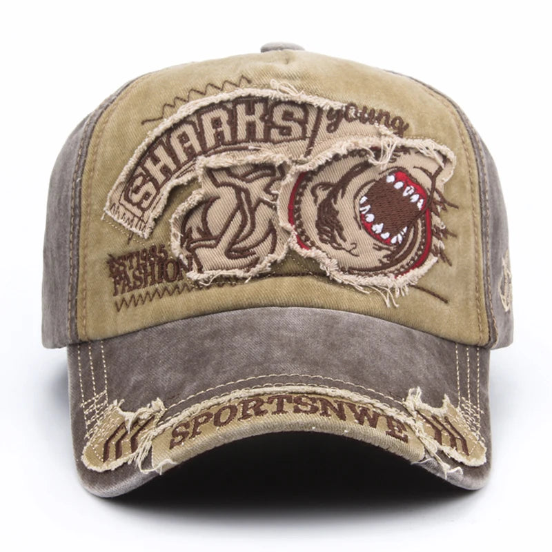 Nordspur | SharkBiteCap Lässige Baseballkappe