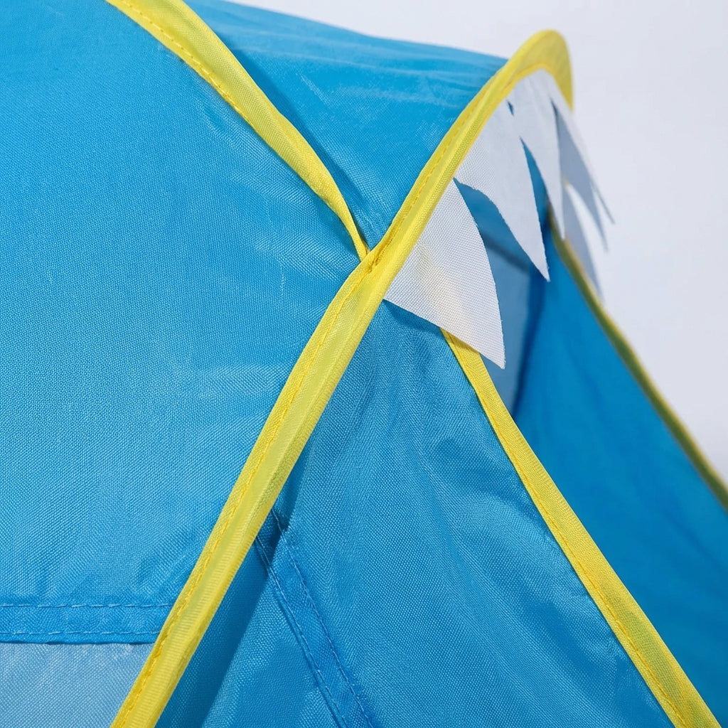 Pop-Up Strandzelt Kinder mit UV-Schutz und Planschbecken
