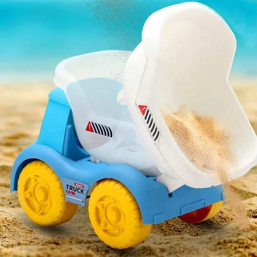Strandspielzeug Set für Kinder mit Sandformen und Schaufel