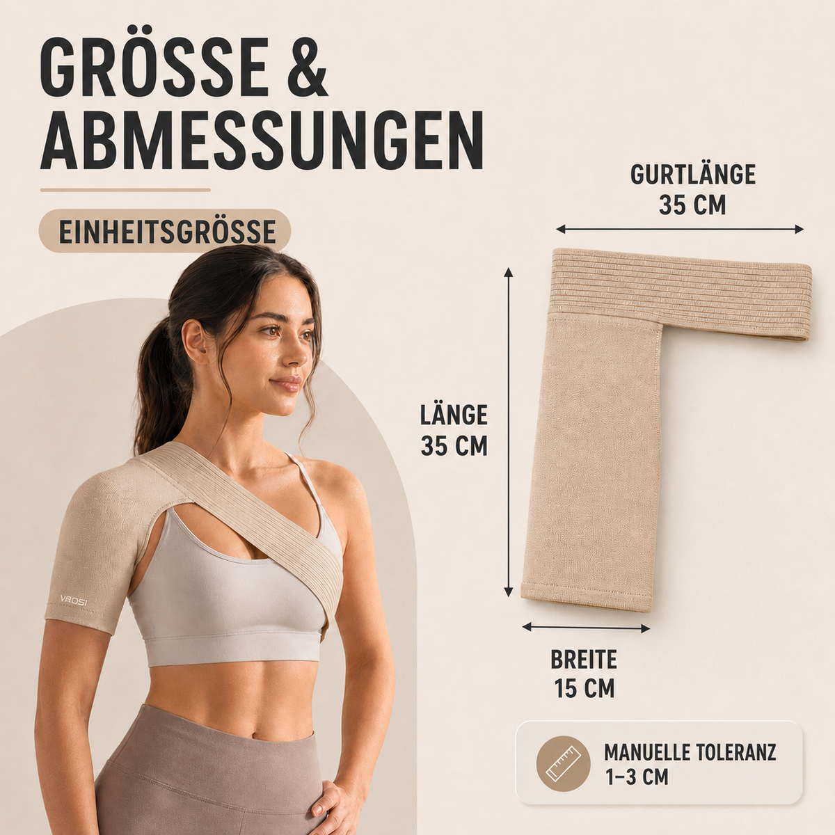 Nordspur | Shouldrax Elastische Schulterstützenhülse