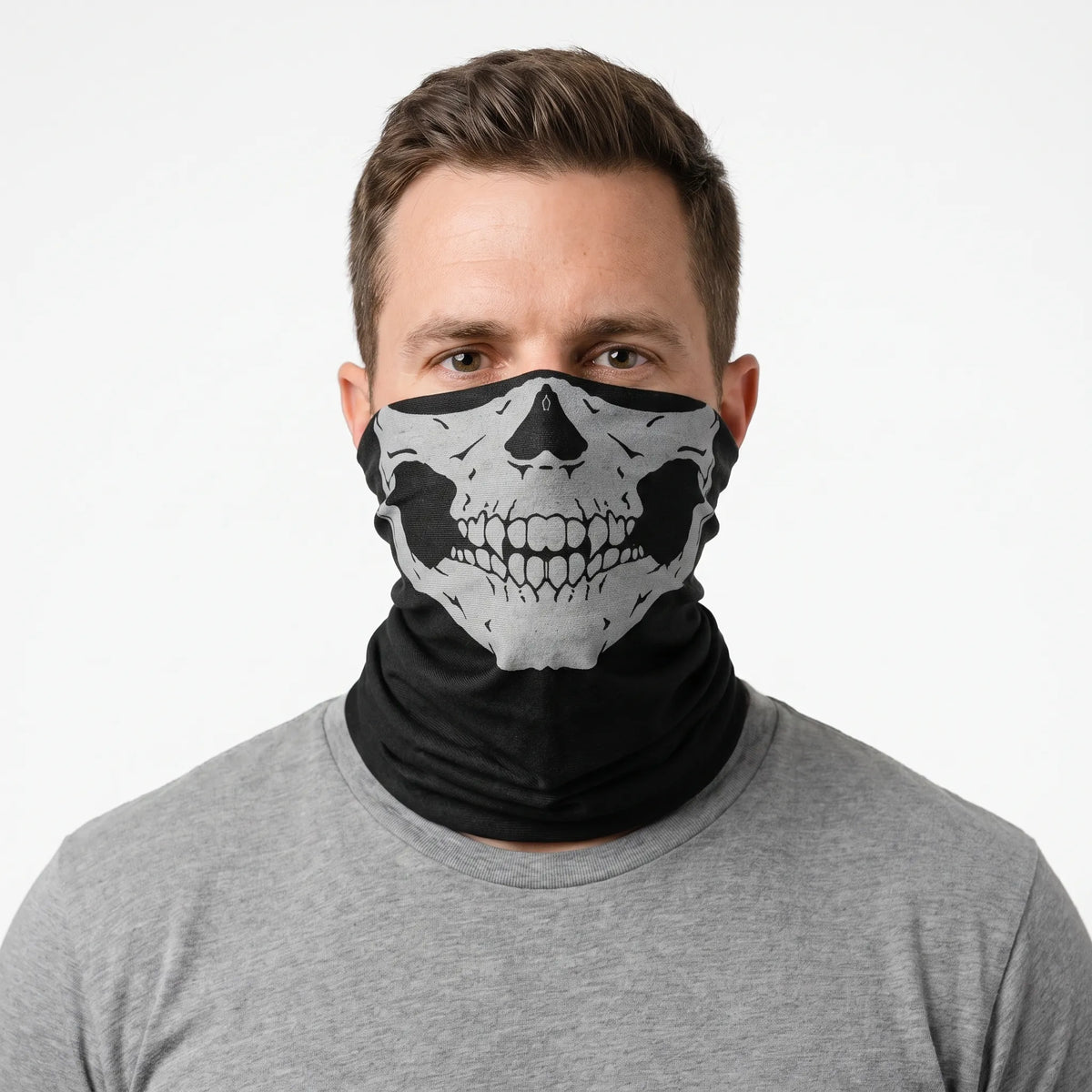 Nordspur | Skellari Multifunktionsschal Mit Totenkopfmotiv
