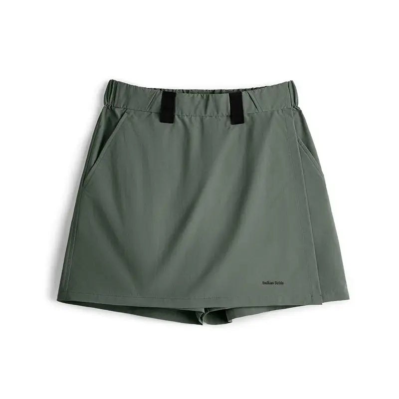 Damen A-Linien-Skort mit integrierten Shorts für Wandern und Freizeit