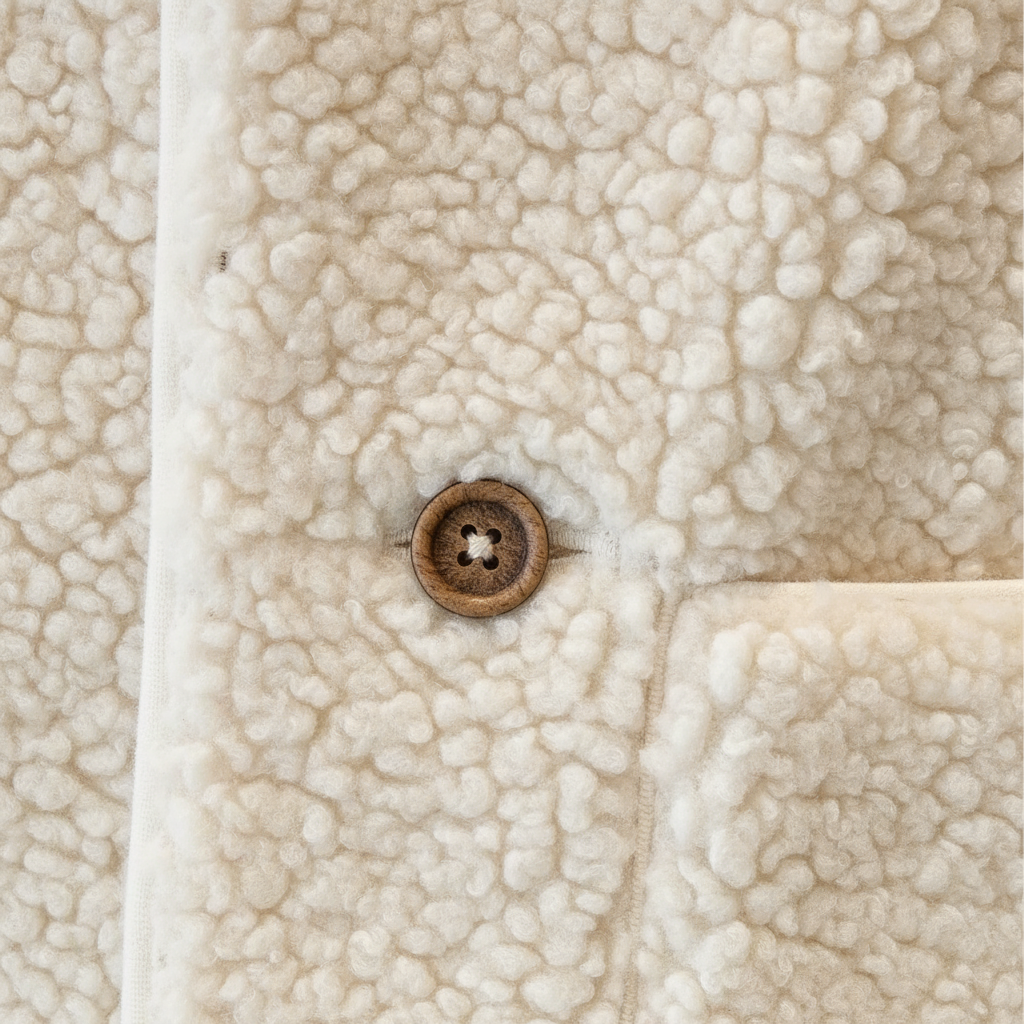 Teddy Jacken Fleece-Weste ärmellos gemütlich warm gestrickt