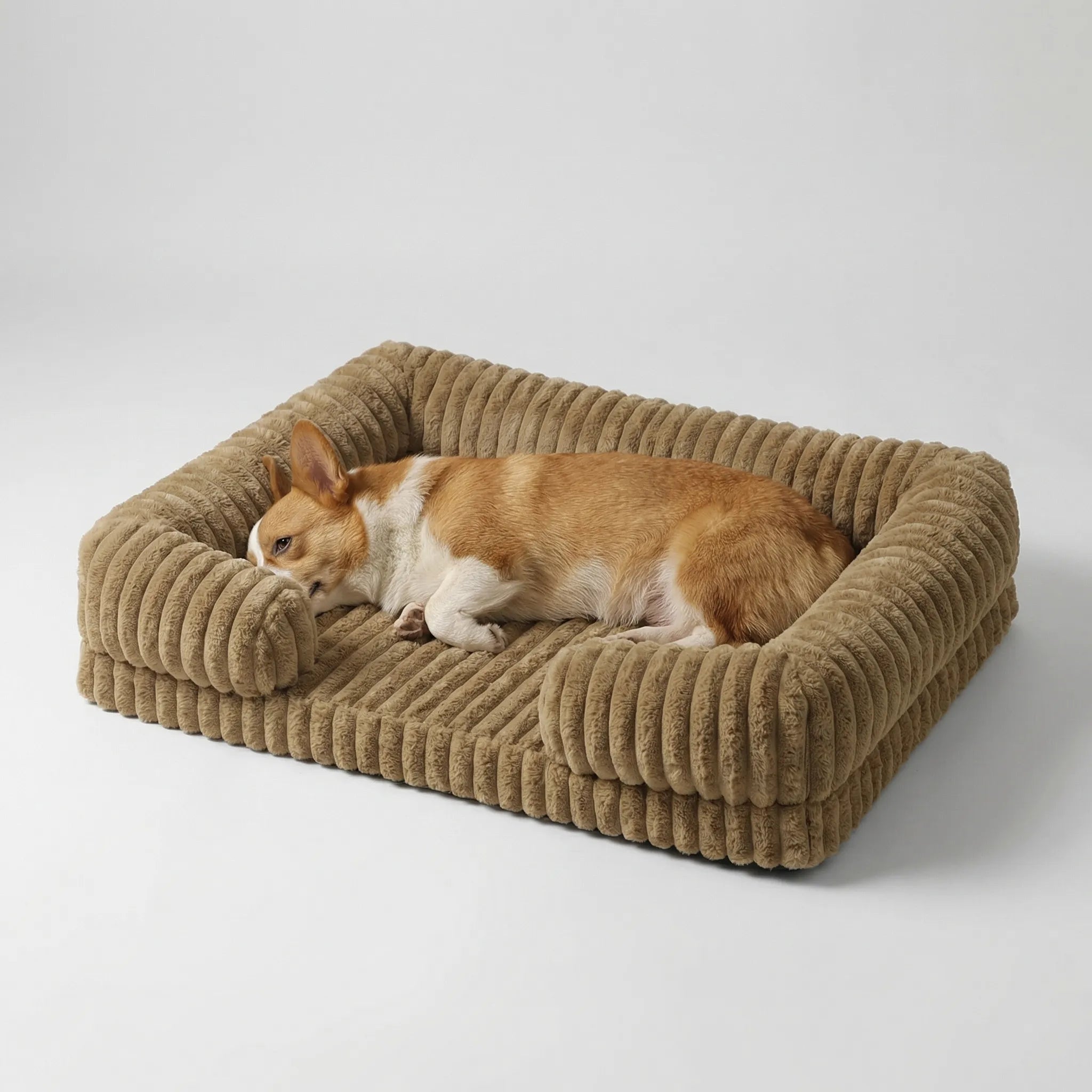 Orthopädisches Hundebett im Sofa-Stil mit Memory-Schaum und waschbarem Bezug