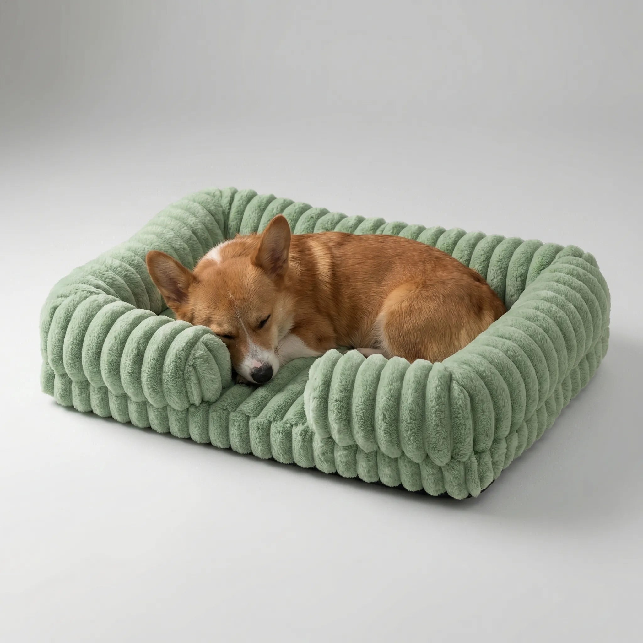 Orthopädisches Hundebett im Sofa-Stil mit Memory-Schaum und waschbarem Bezug