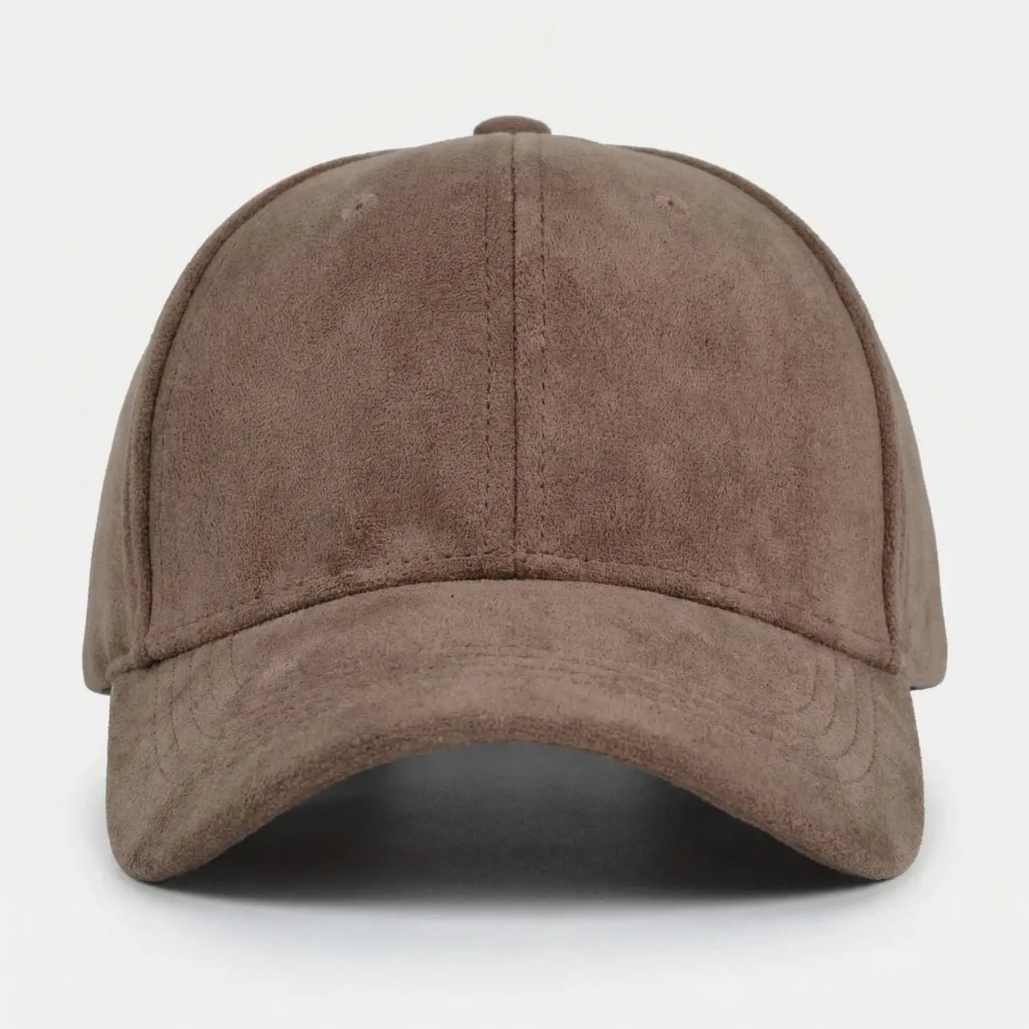 Retro Baseballkappe Wildleder-Optik mit Snapback-Verschluss