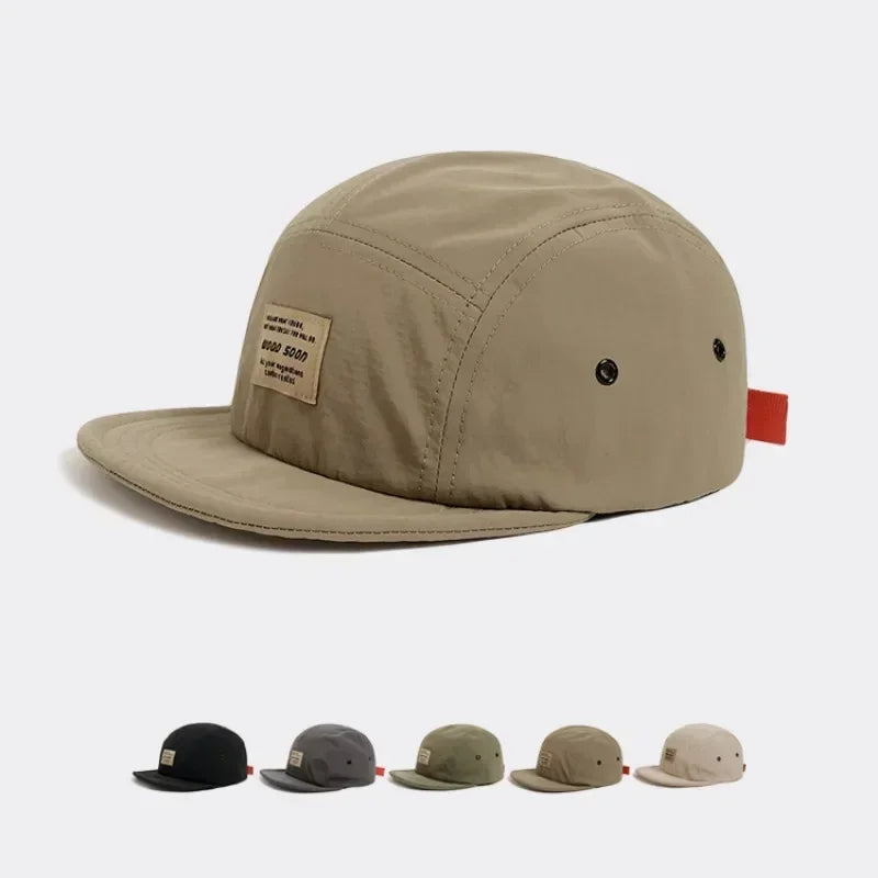 Five-Panel Cap kurzschirm faltbar atmungsaktiv verstellbar