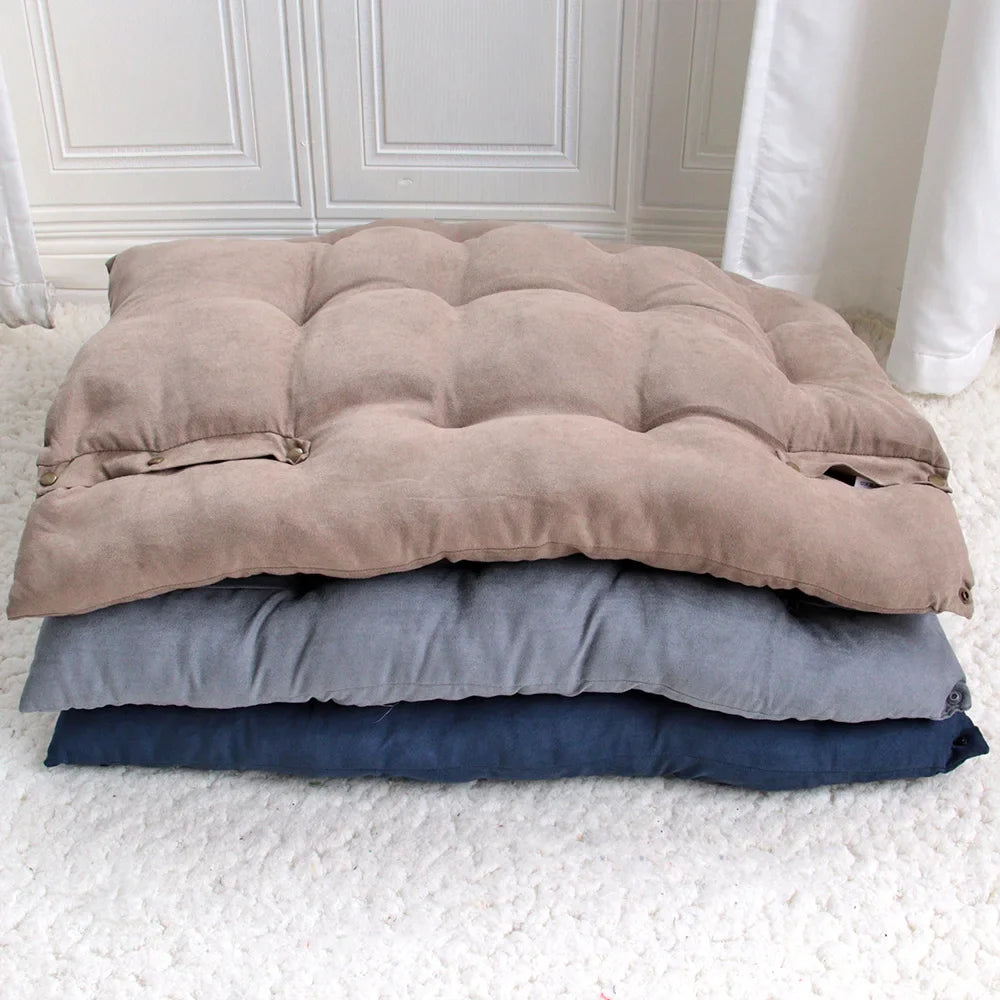 Umwandelbares Haustierbett Sofa für Hunde und Katzen, weich gepolstert, 3-in-1 Funktion