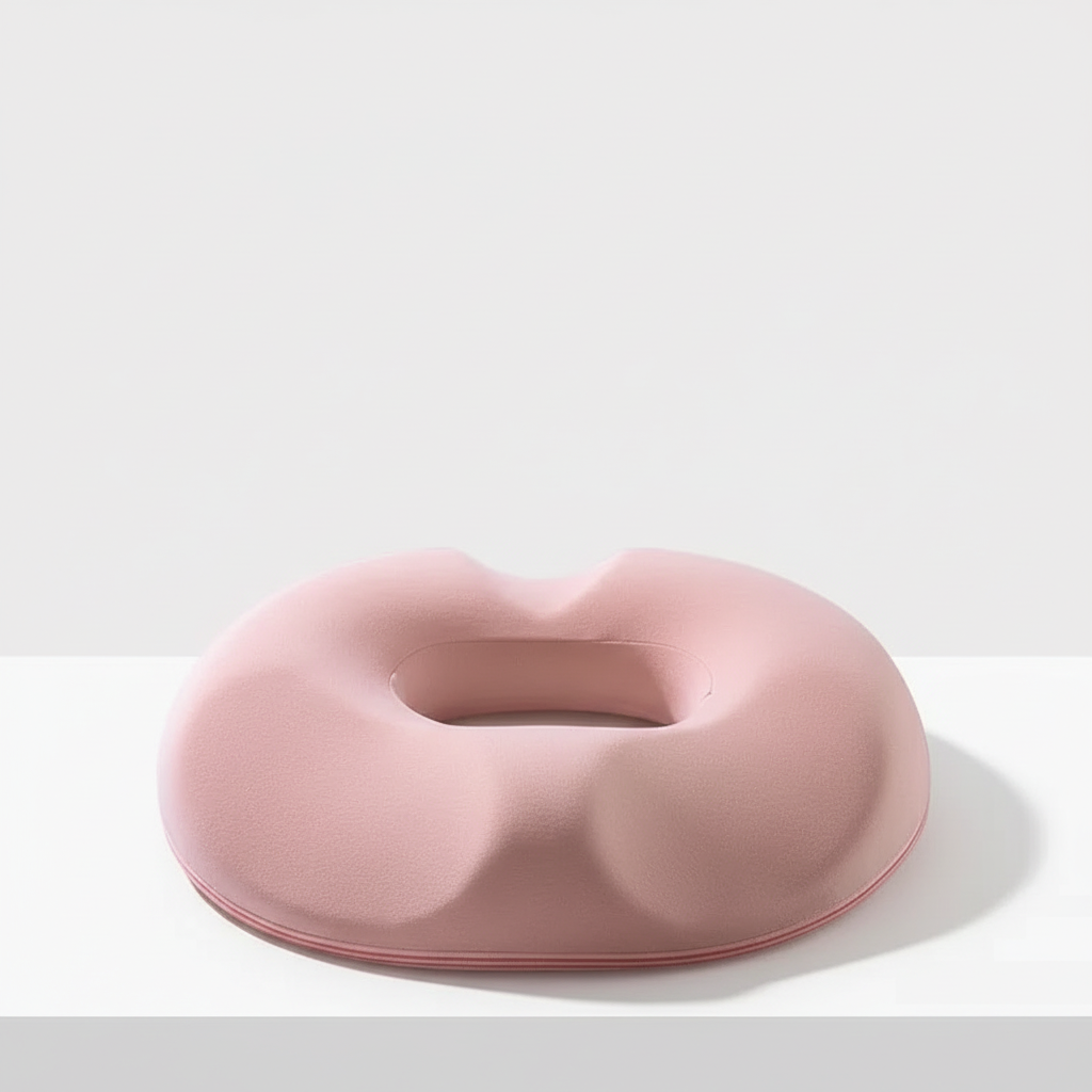 Ergonomisches Sitzkissen mit Memory-Foam-Kern und atmungsaktivem Bezug