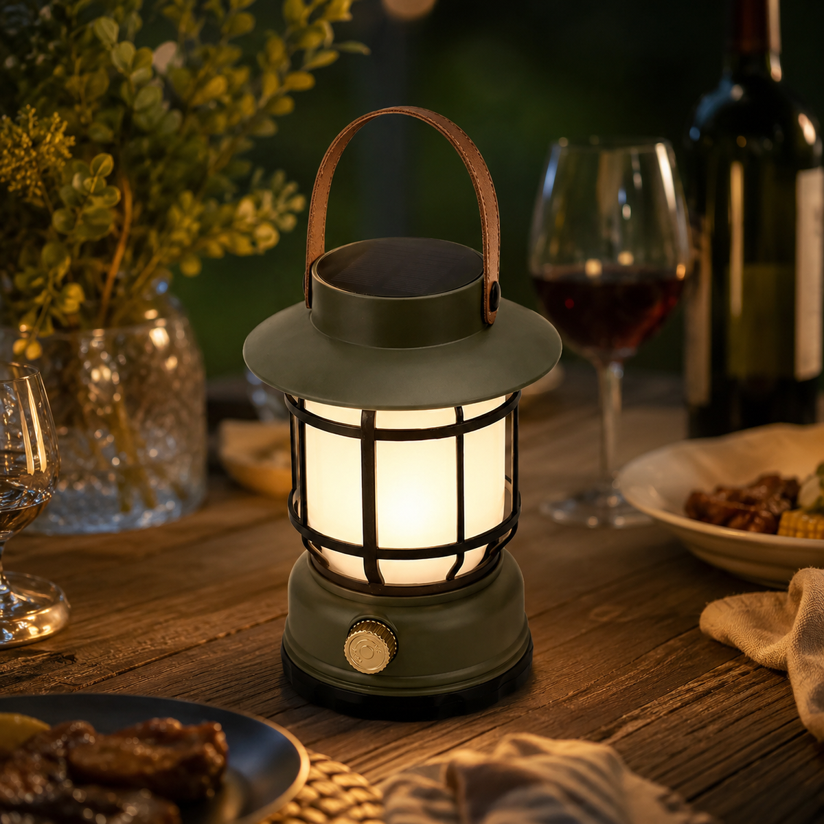 Nordspur | Solantis Tragbare 360-Grad LED-Campinglaterne