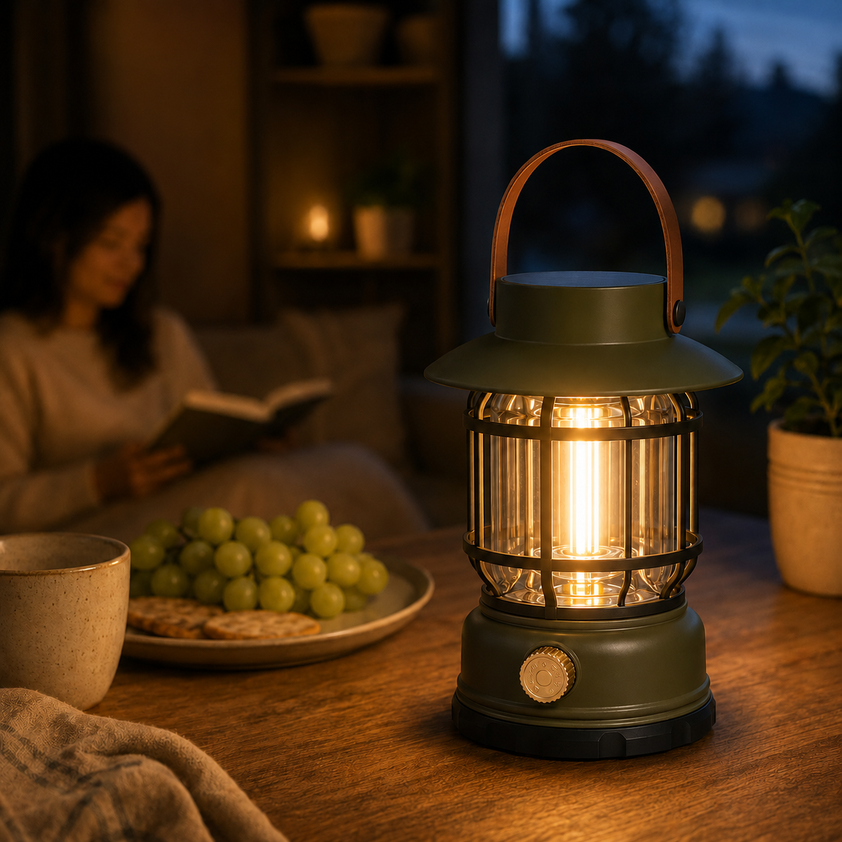 Nordspur | Solantis Tragbare 360-Grad LED-Campinglaterne