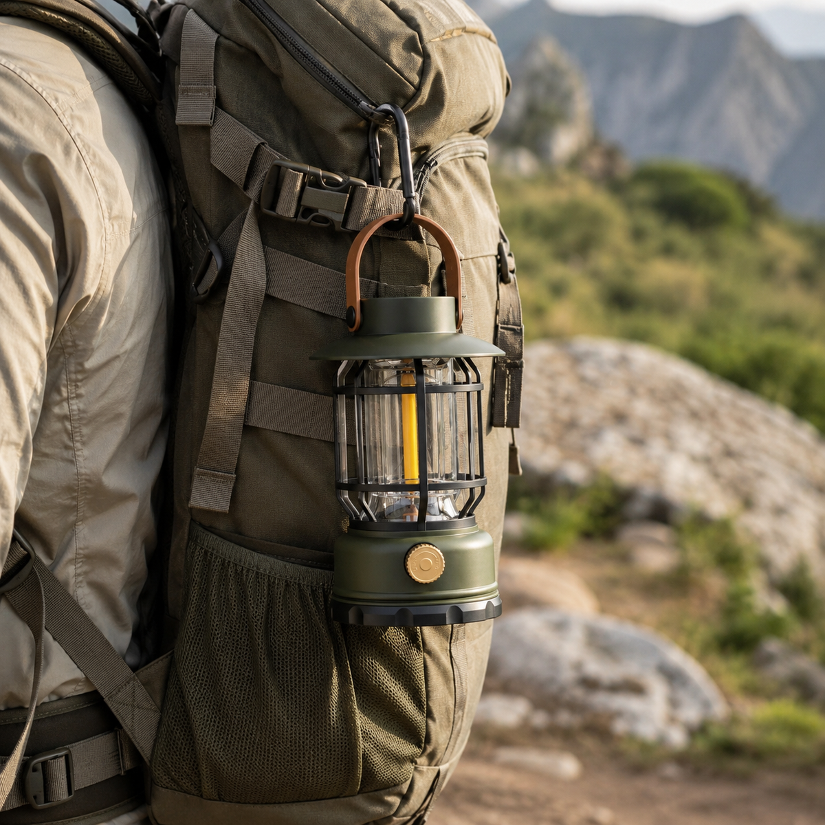 Nordspur | Solantis Tragbare 360-Grad LED-Campinglaterne