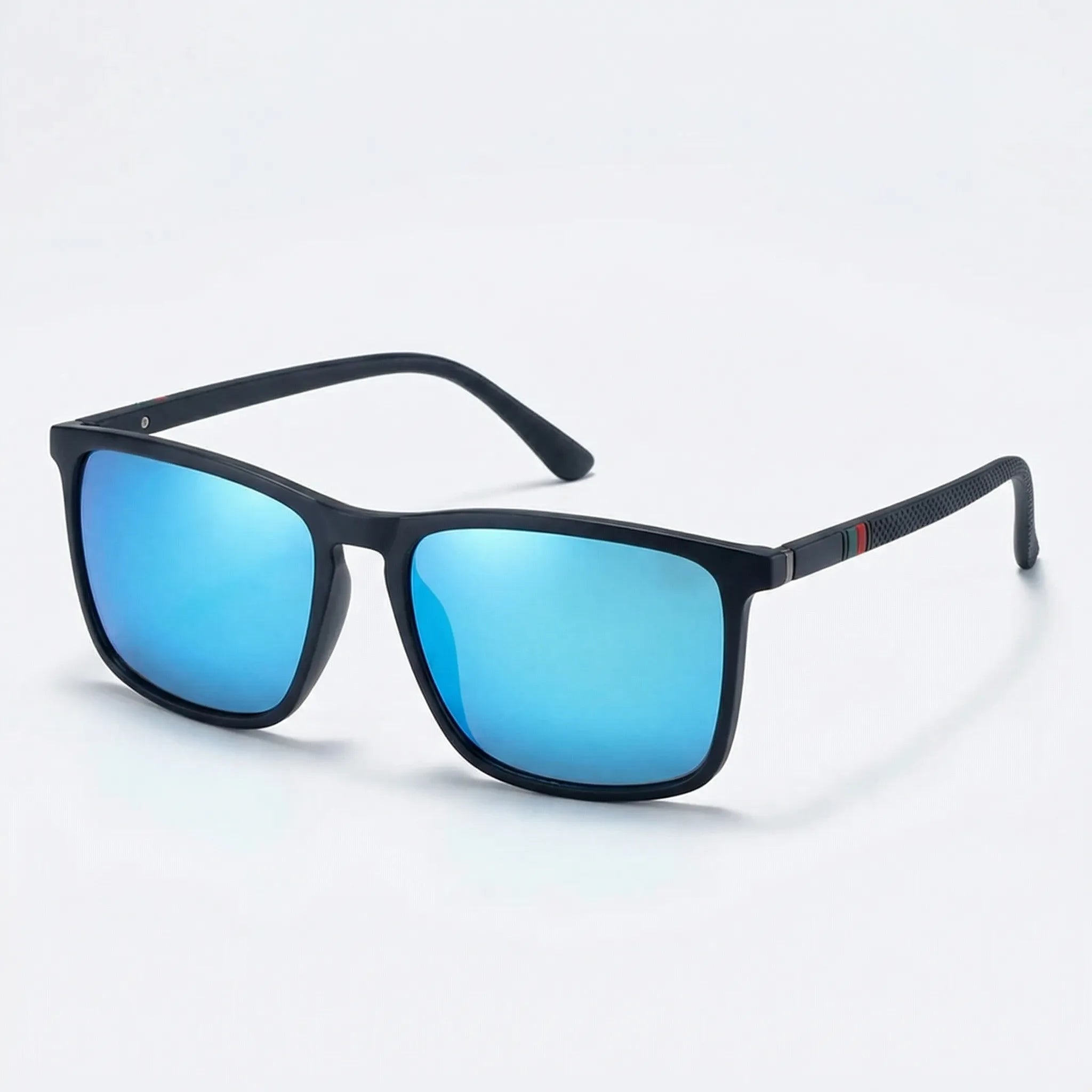 Eckige Herren-Sonnenbrille polarisiert, UV400-Schutz, Fahrbrille
