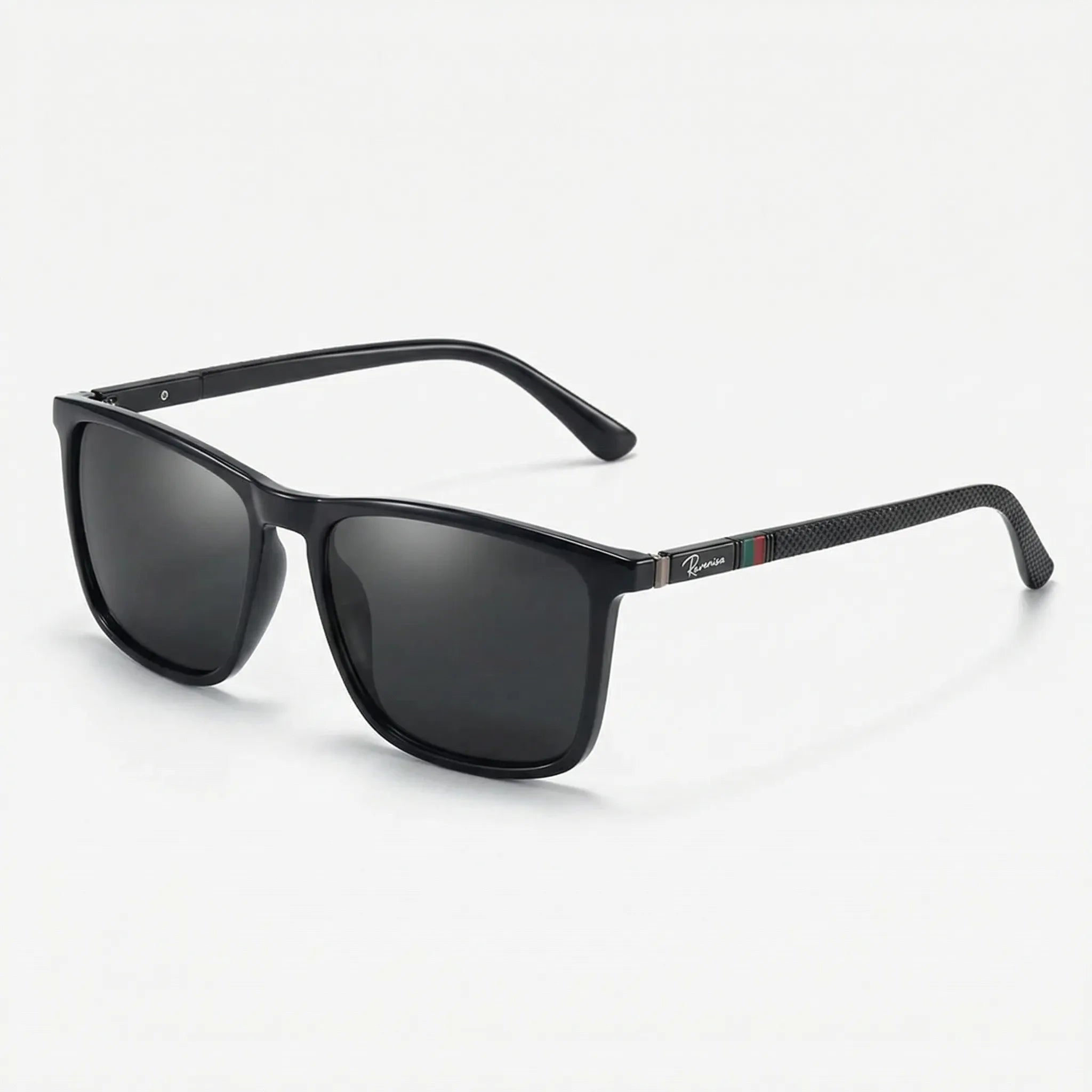 Eckige Herren-Sonnenbrille polarisiert, UV400-Schutz, Fahrbrille