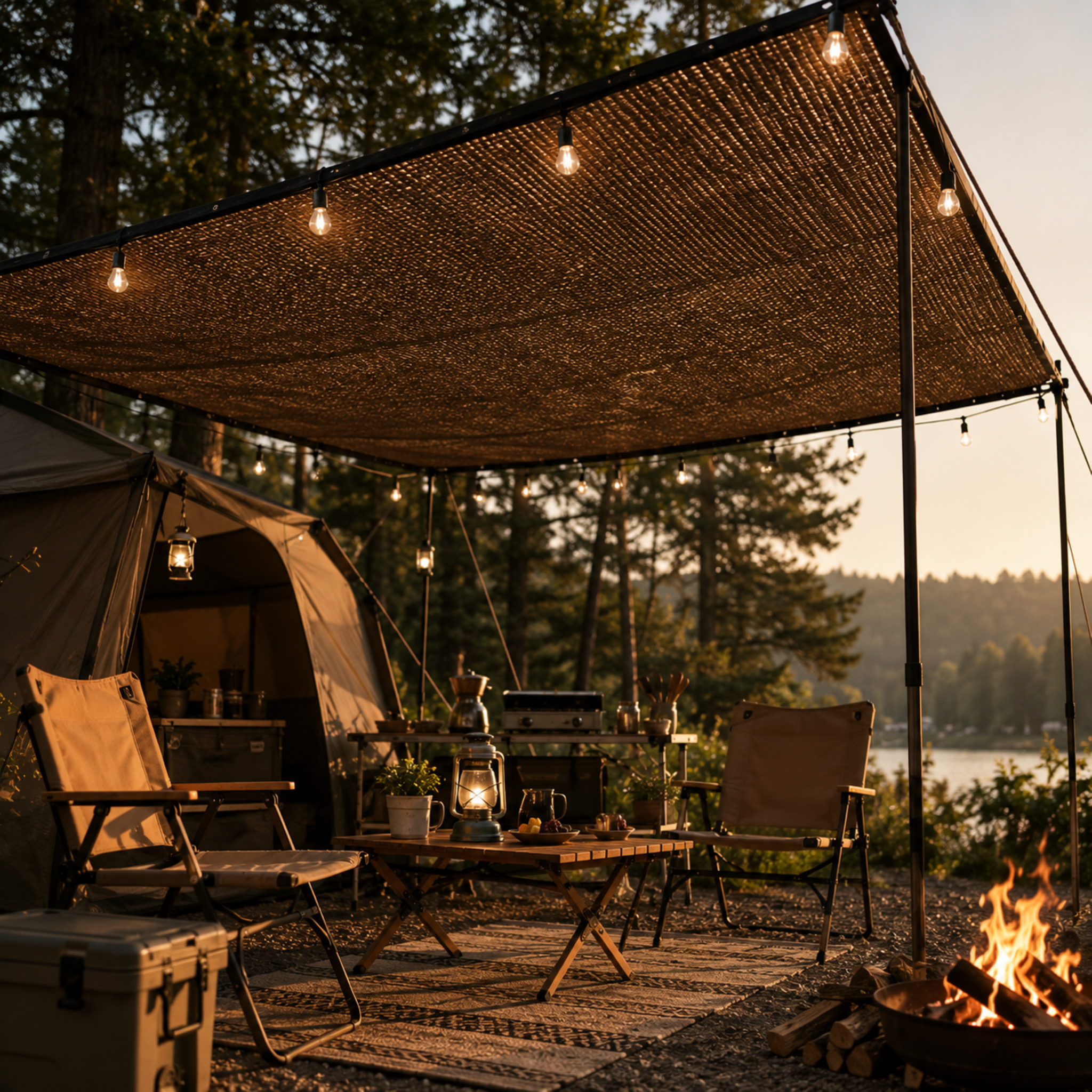 Nordspur | SolariMesh Outdoor-Sonnensegel