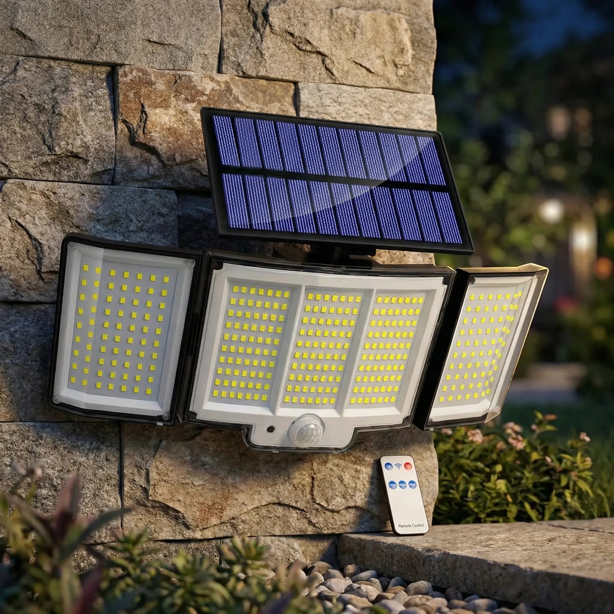Nordspur | Solarux Solar-Powered Outdoor Wall Light With Motion Sensor