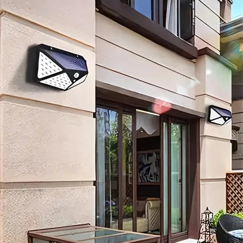 Nordspur | Soluxar 100 LED Solar-Powered Wall Flood Light