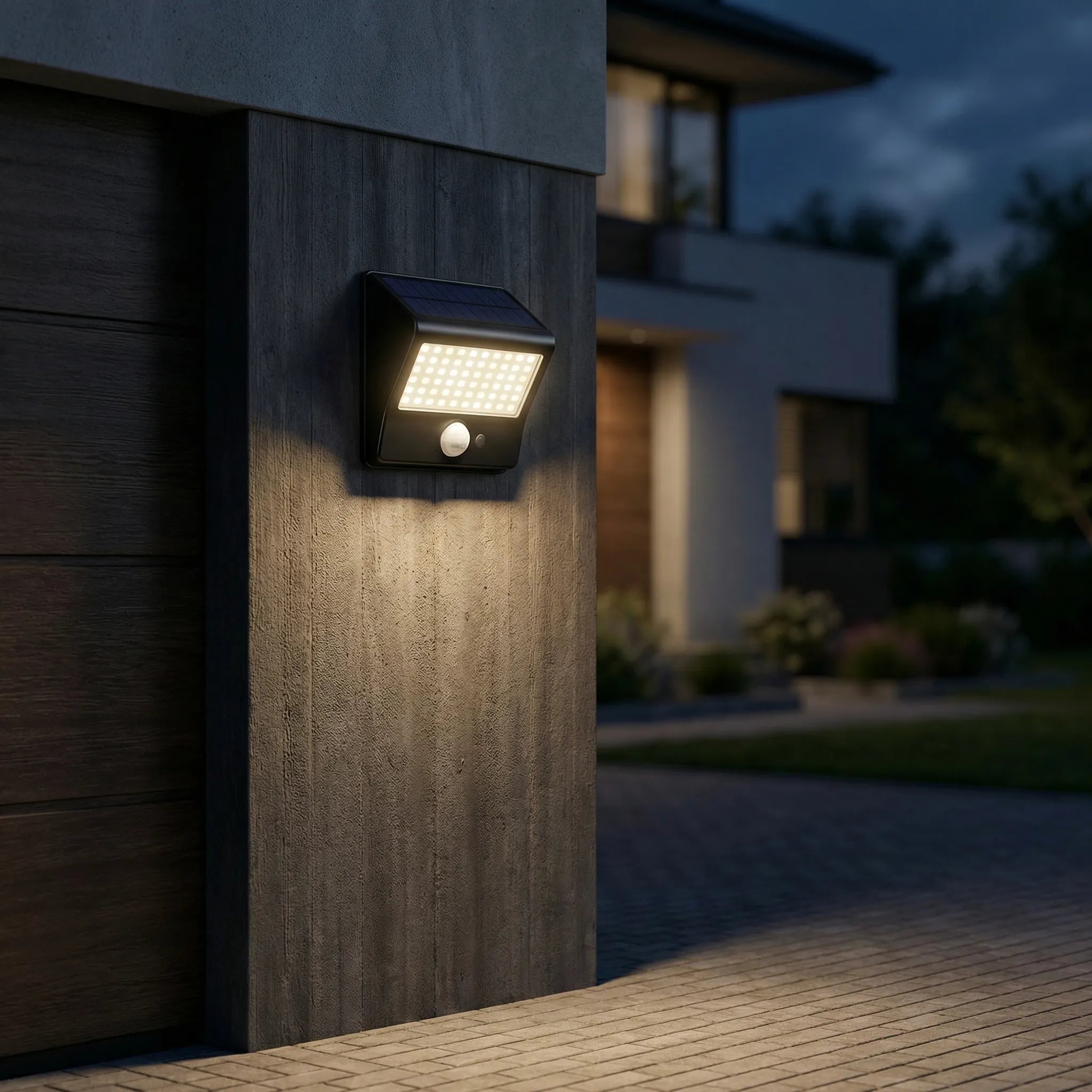 Nordspur | Soluxar 100 LED Solar-Powered Wall Flood Light