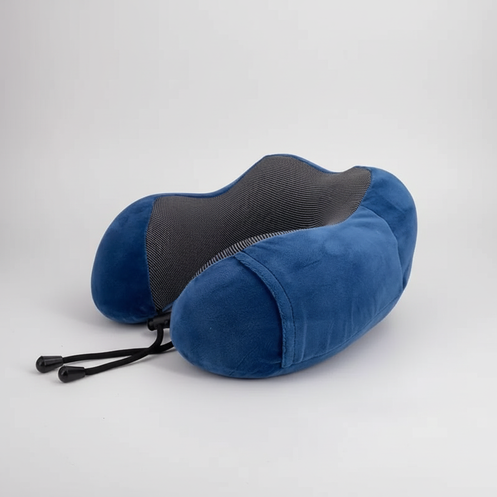 U-förmiges Memory-Foam-Nackenkissen ergonomische Halsstütze Reisekissen